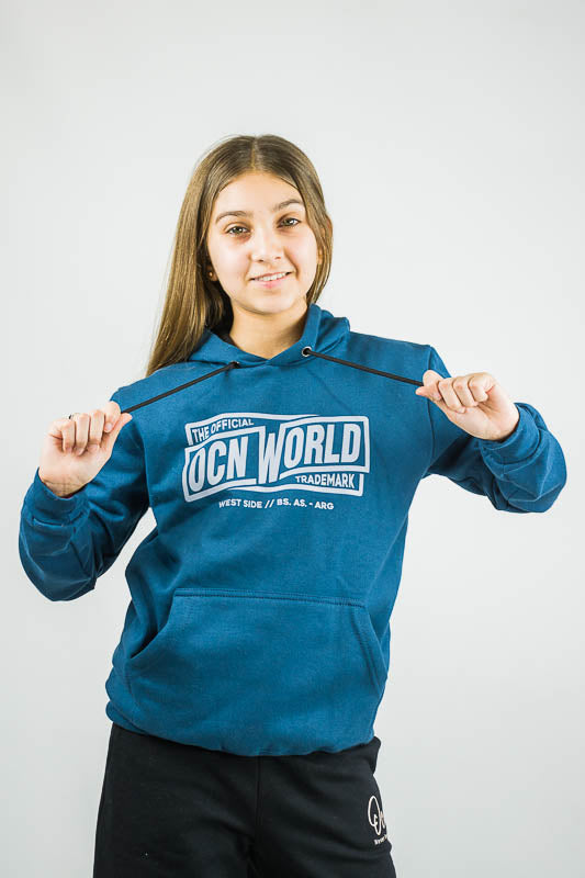 Original Oil JJ 243 Unisex Kids Hooded Sweatshirt - Soft Fleece Pullover with Kangaroo Pocket for Boys & Girls - Perfect for School, Playdates & Outdoor Activities