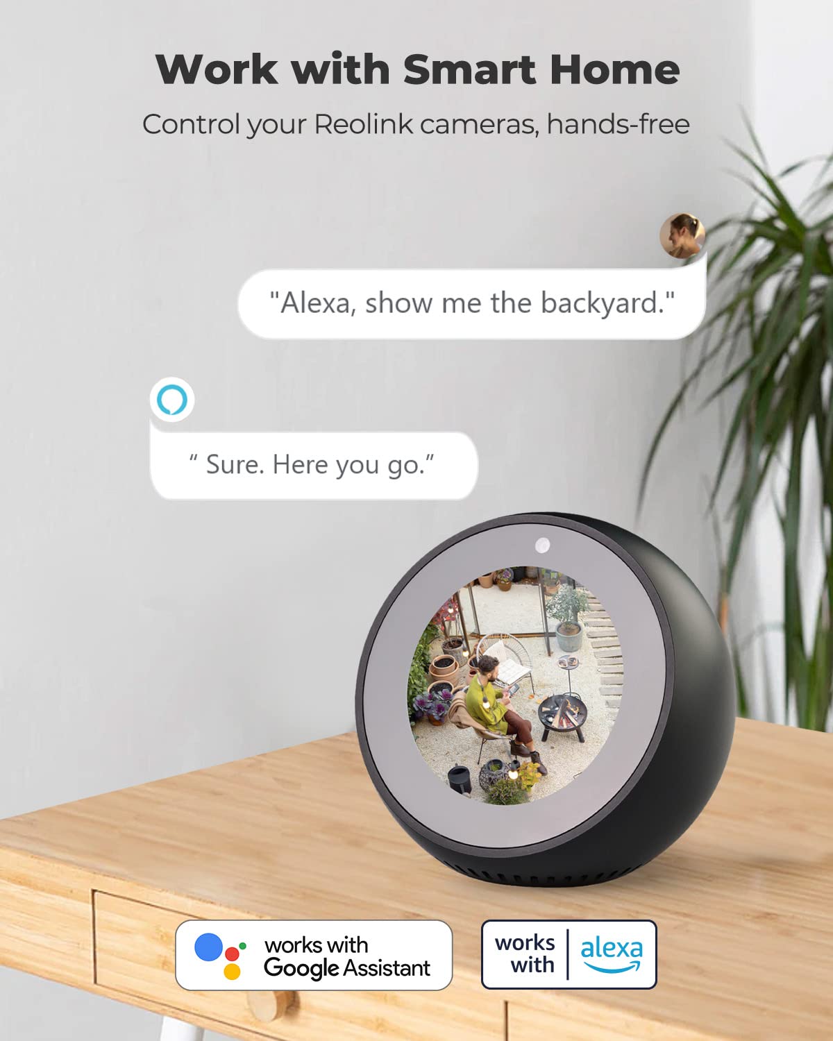 REOLINK 2K Wireless Outdoor Security Camera - Rechargeable Battery-Powered WiFi Camera with 3MP Night Vision & 2-Way Talk | Compatible with Smart Home/Local SD | Argus Eco 2 Pack Bundle with 2 Solar Panels | Ideal for Home Security, Baby Monitoring & Pet Watching