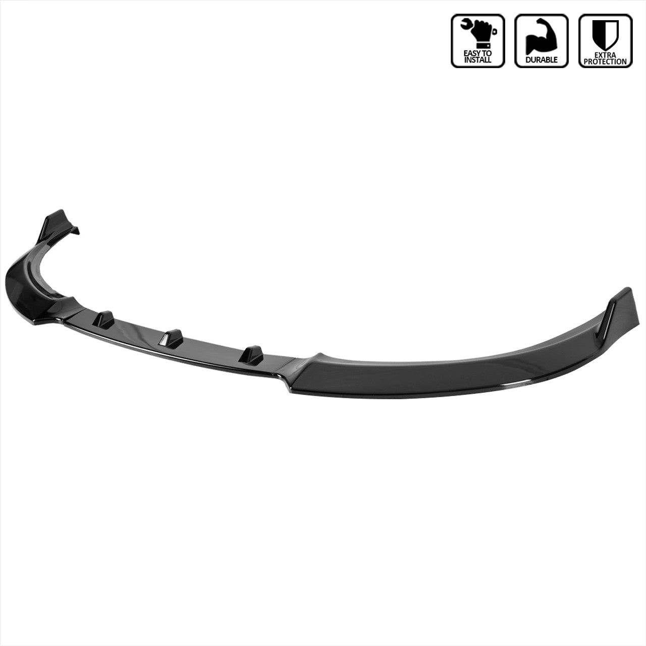 2019-2022 BMW 3 Series G20/G21 Non-M Bumper MX Style Front Lip Spoiler - Glossy Black ABS 3PC Set | Enhance Your Car's Sporty Look for Street & Track Performance