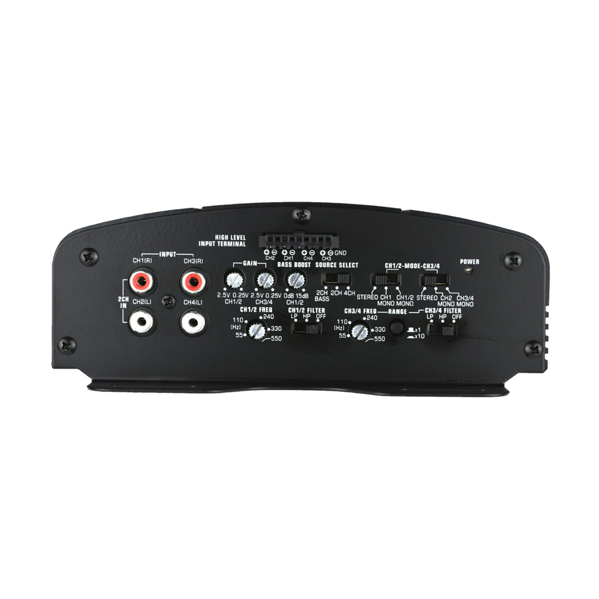 APCLE 1004 4 Channel MOSFET Power Amplifier - 2000W High Power Audio Amplifier for Car Stereo, Home Theater & Professional Sound Systems
