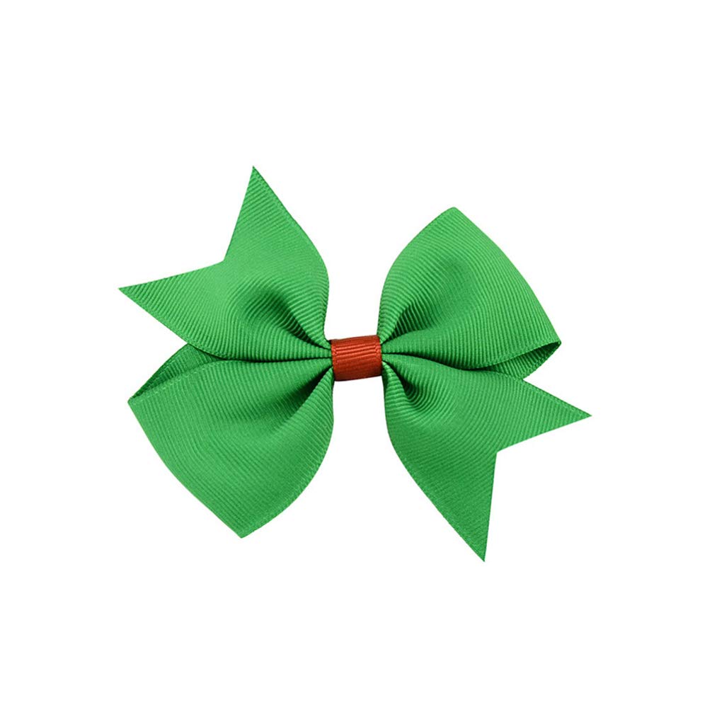 Bestoyard 12Pcs Christmas Hair Bows Clips for Girls - Cute Bowknot Hairpins & Hair Accessories Set for Baby Toddlers Kids (Mixed Styles) - Perfect for Holiday Parties, School Events & Photo Shoots