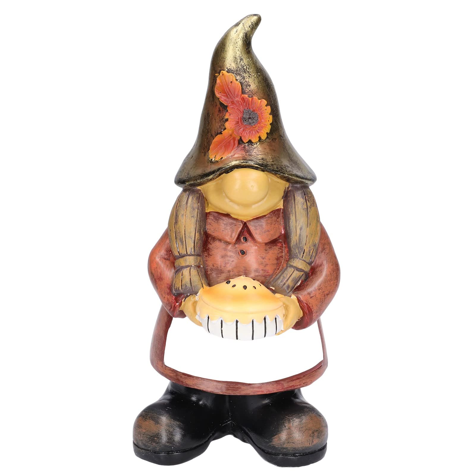 Yinuoday Cute Garden Gnomes Statues - Outdoor Decor for Home, Garden & Lawn - Perfect for Birthday Parties, Wedding Decorations & Seasonal Displays (Cake Design)