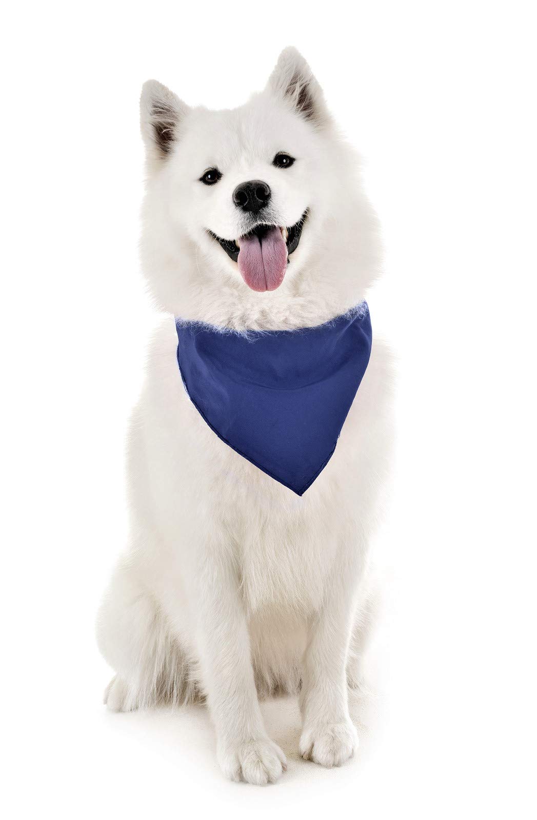 4-Piece Dog Bandana Set - Adjustable Triangle Scarf Bibs for Small, Medium & Large Dogs - Soft Cotton Pet Accessories for Daily Walks, Grooming & Photo Shoots