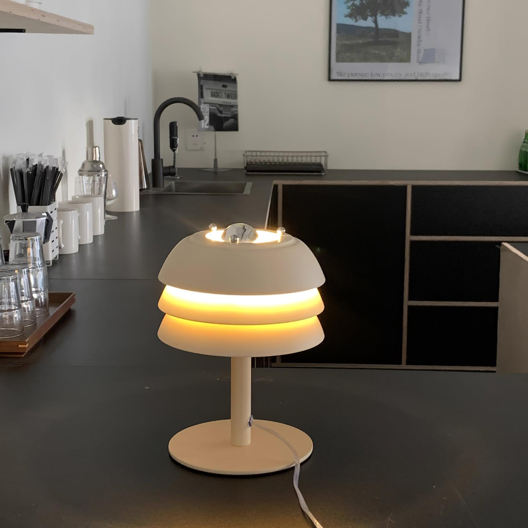 Aulenti Table Lamp - Modern LED Desk Light for Home Office, Bedroom & Living Room | Adjustable Brightness, Energy Saving & Stylish Design