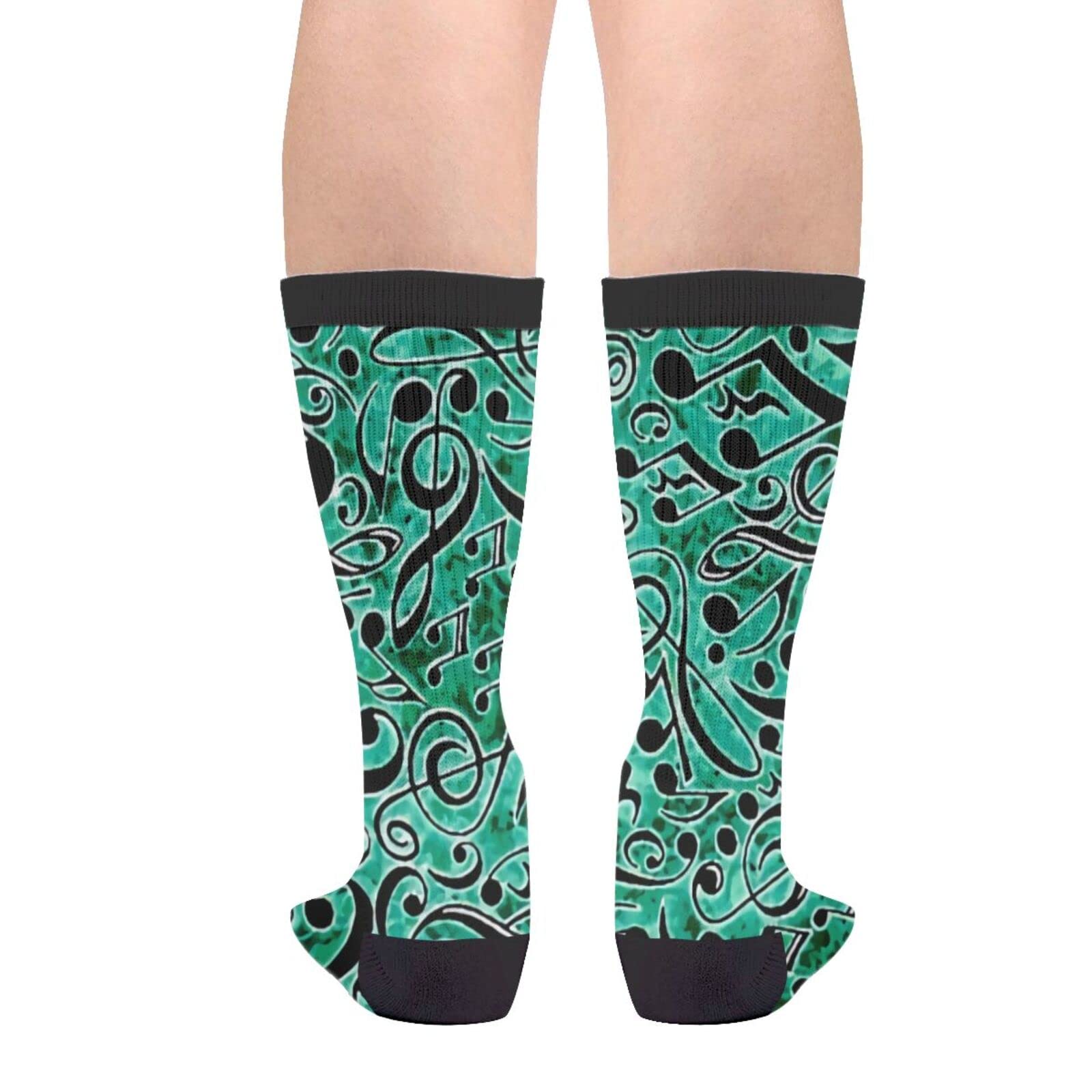 Funny Crazy Novelty Crew Tube Socks for Men & Women - Casual Athletic Sport Dress Socks - Perfect for Costume Parties, Gifts & Everyday Wear