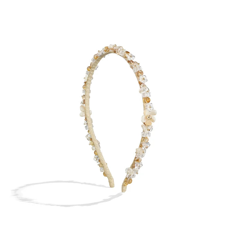 Premium Jasmine Headband for Women - Soft & Comfortable Hair Accessory for Yoga, Running, Workouts & Everyday Style