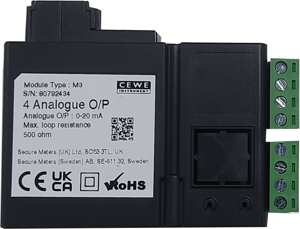 E500M 3012 3-Channel Analog Output Module for Secure Elite 500 Series - Industrial Automation & Process Control Solution