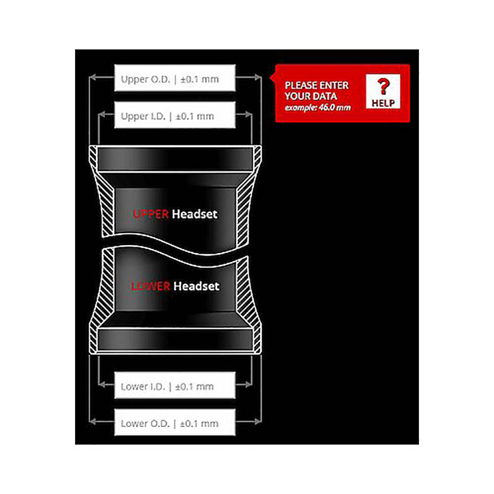 FSA Headset - Half Upper Bicycle Headset for Road & Mountain Bikes - Perfect for Cycling Enthusiasts & Bike Upgrades