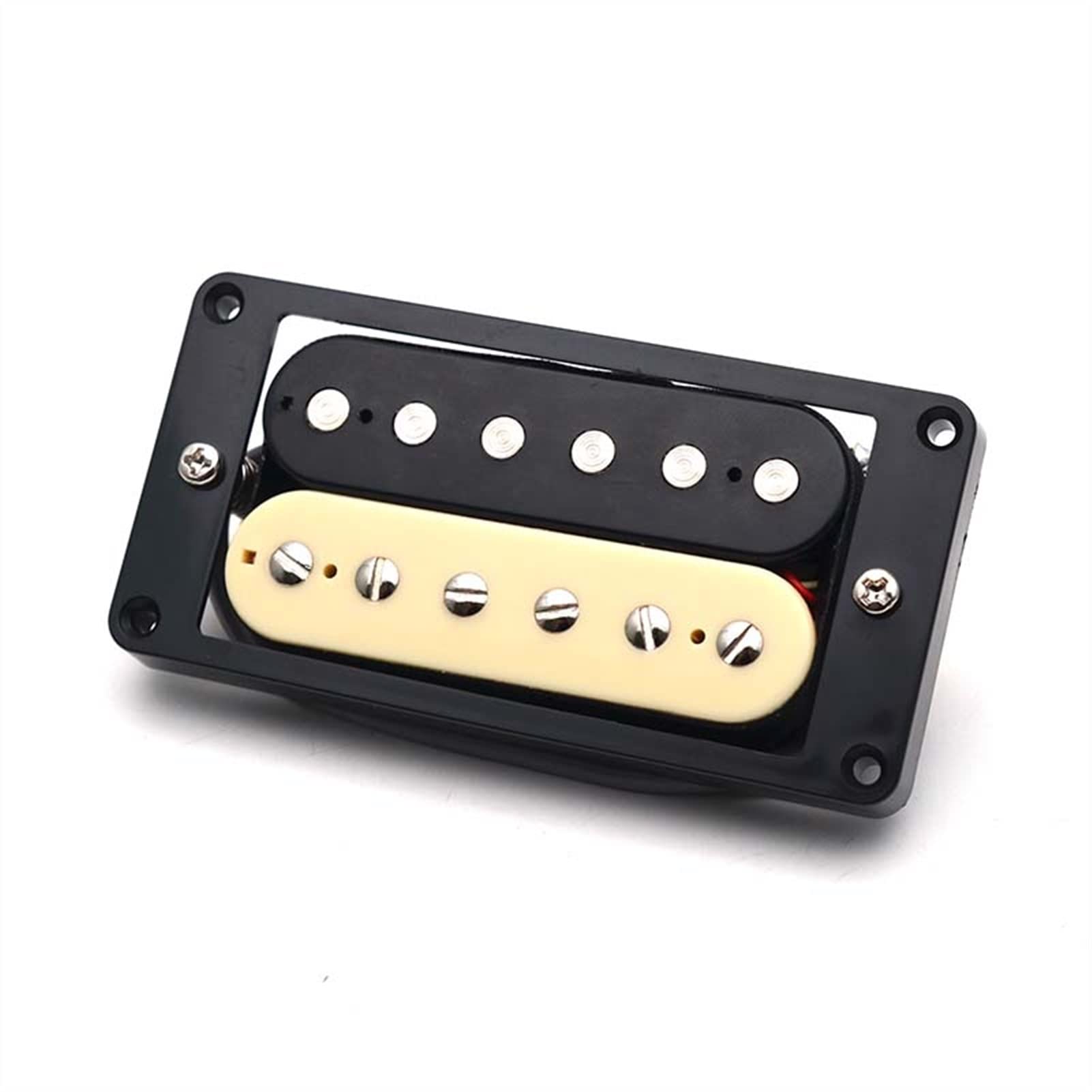 Zebra Humbucker Pickup - Double Coil Electric Guitar Pickup with Mounting Frame - Perfect for Rock, Blues & Metal Performances