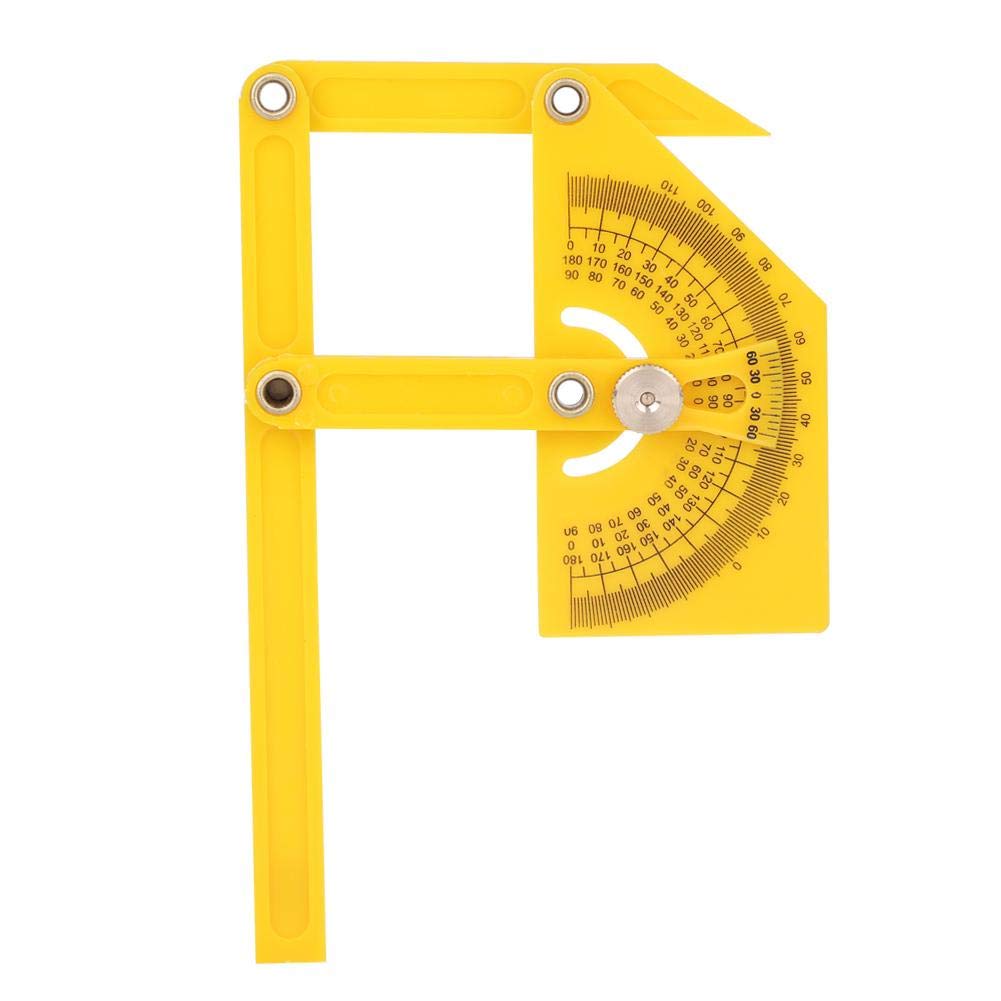 Shexton 180 Degree Angle Finder Protractor - Precision Goniometer & Miter Gauge Arm Measuring Tool for Woodworking, Carpentry, and DIY Projects | Perfect for Cutting Angles, Framing, and Home Improvement Tasks