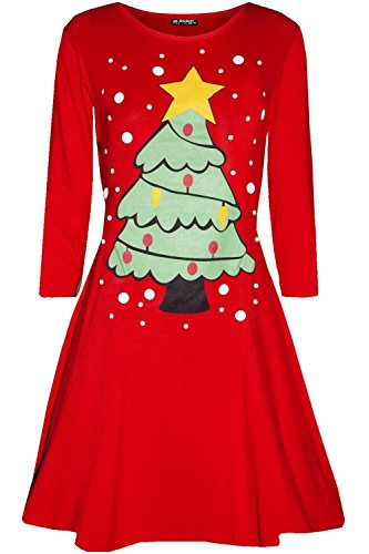 Xmas Tree Star Red