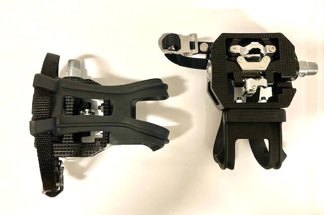 Shimano-Compatible Dual-Sided Bike Pedals - 050 16393 Non-Shimano MTB/ Road Bicycle Pedals for Cycling, Commuting & Outdoor Adventures