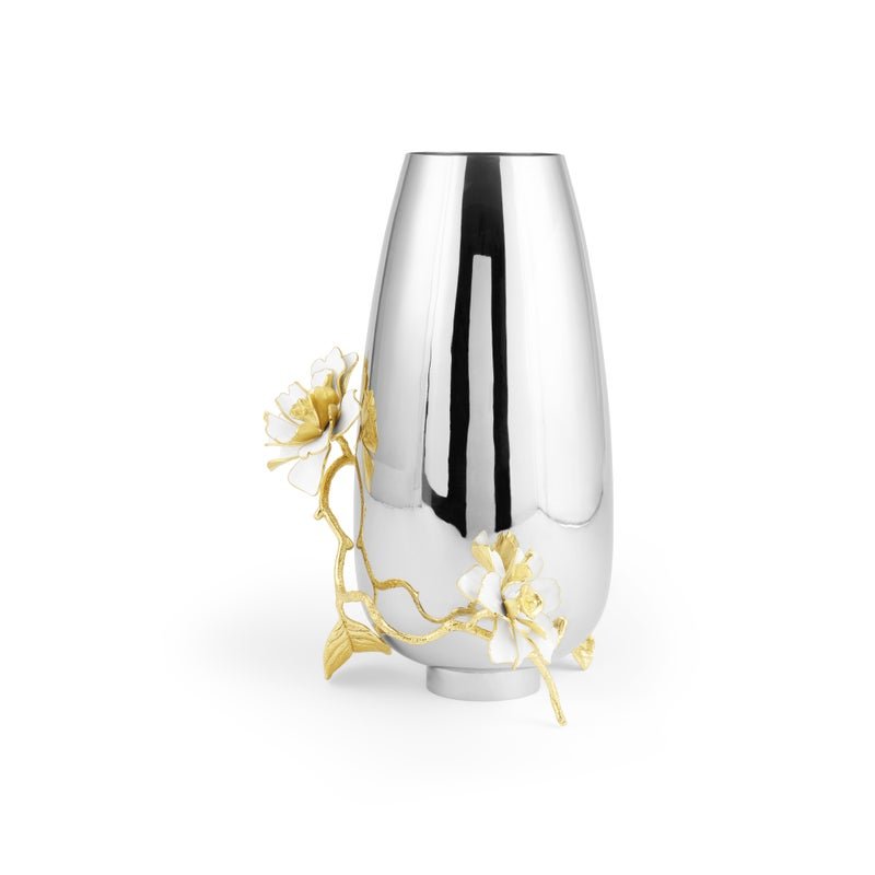 Elegant Glass Gardenia Vase - Perfect for Home Decor, Wedding Centerpieces & Floral Arrangements