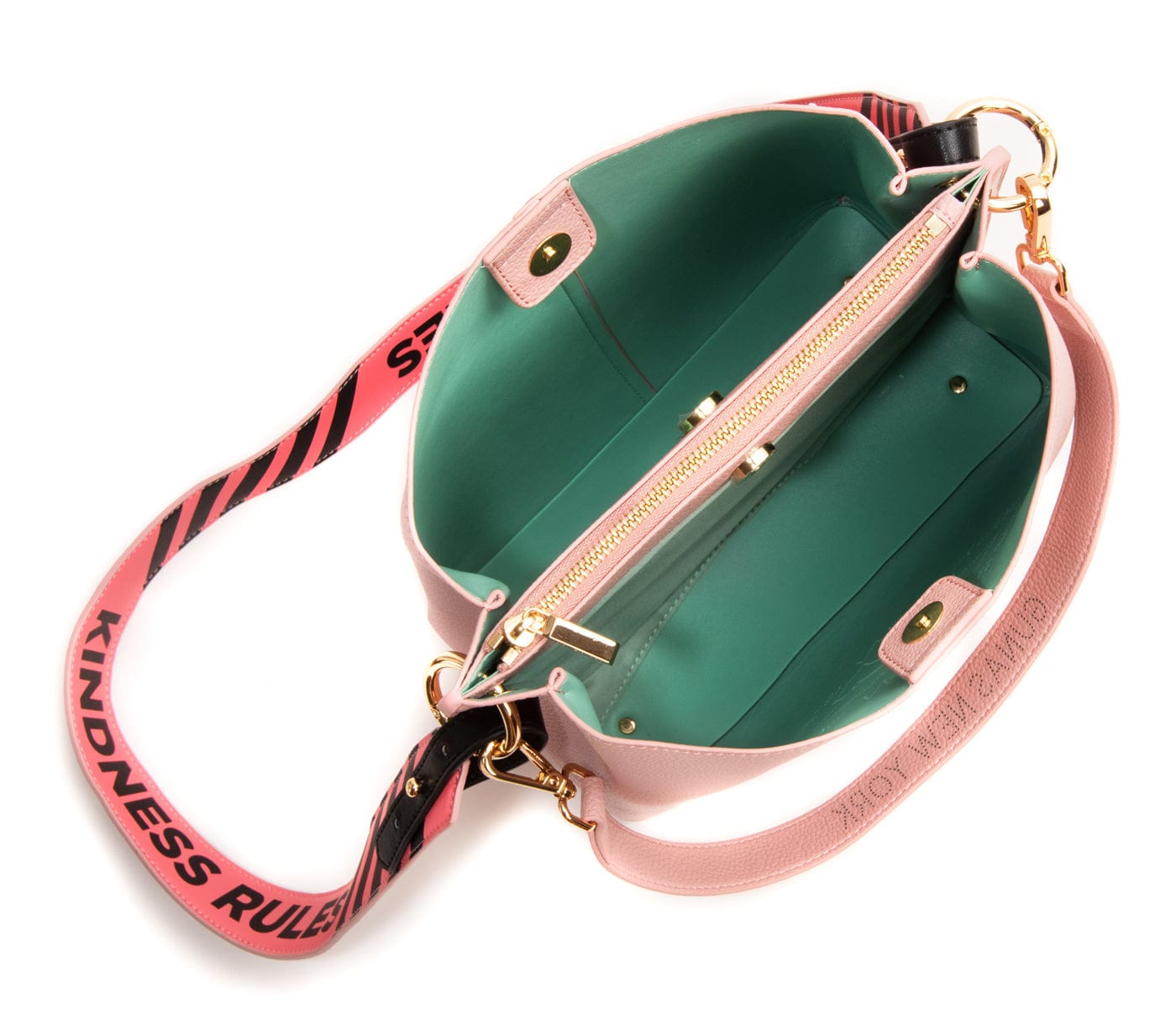 Vegan Leather Bucket Bag for Women - Stylish Pink Crossbody Purse | Perfect for Work, Travel & Everyday Use
