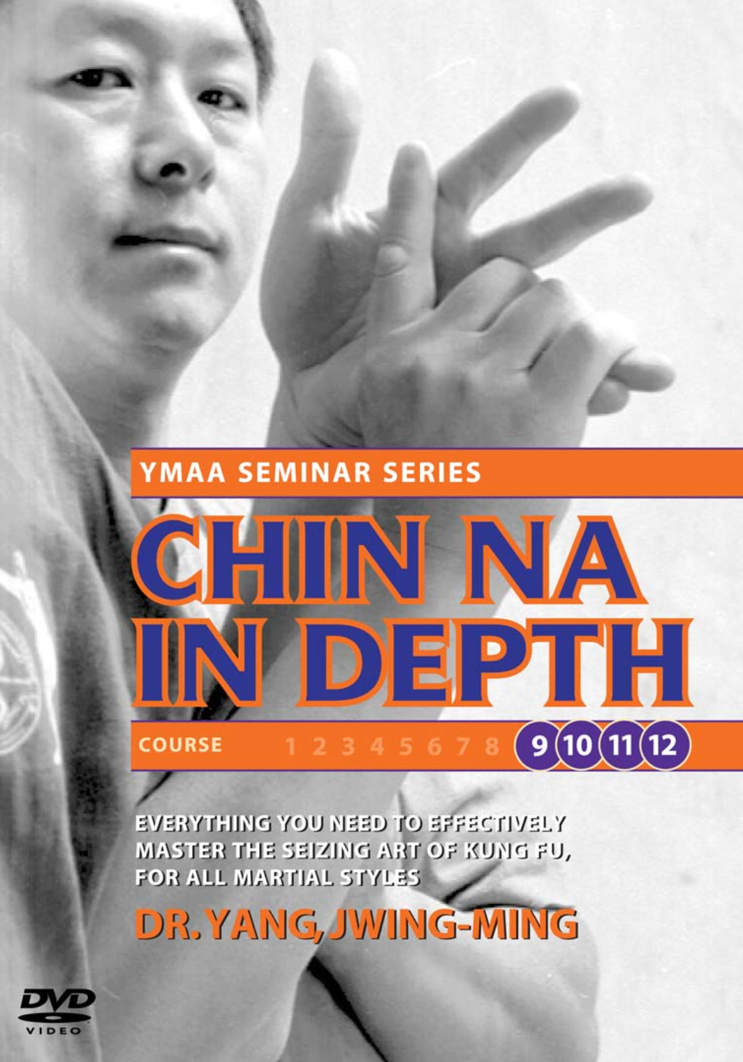 Chin Na Self-Defense Techniques DVD Set (9-12) by Dr. Yang Jwing-Ming - Learn Martial Arts for Home Protection & Personal Safety