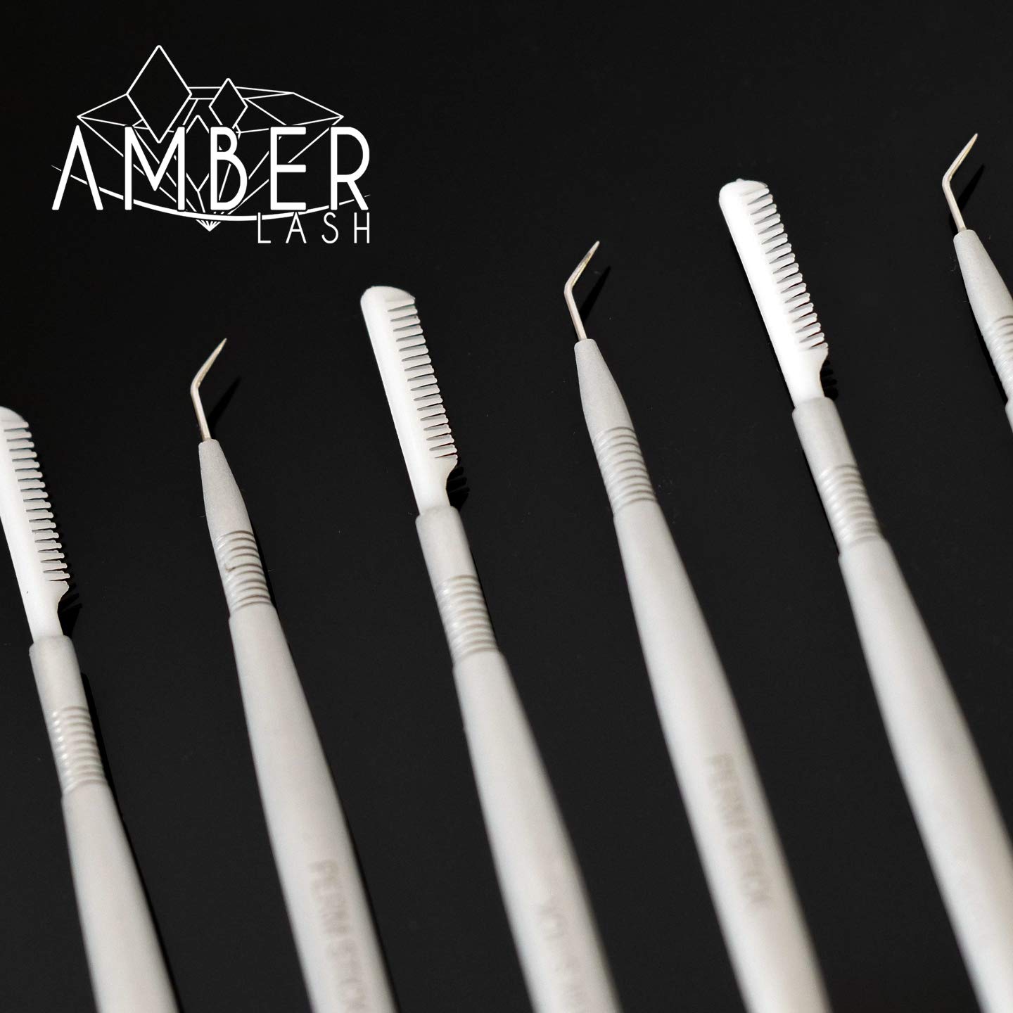 AmberLash Professional Steel Eyelash Perm Stick - High Quality Lash Lift Tweezers for Salon & Home Use | Perfect for Eyelash Extensions, Perming & Lifting