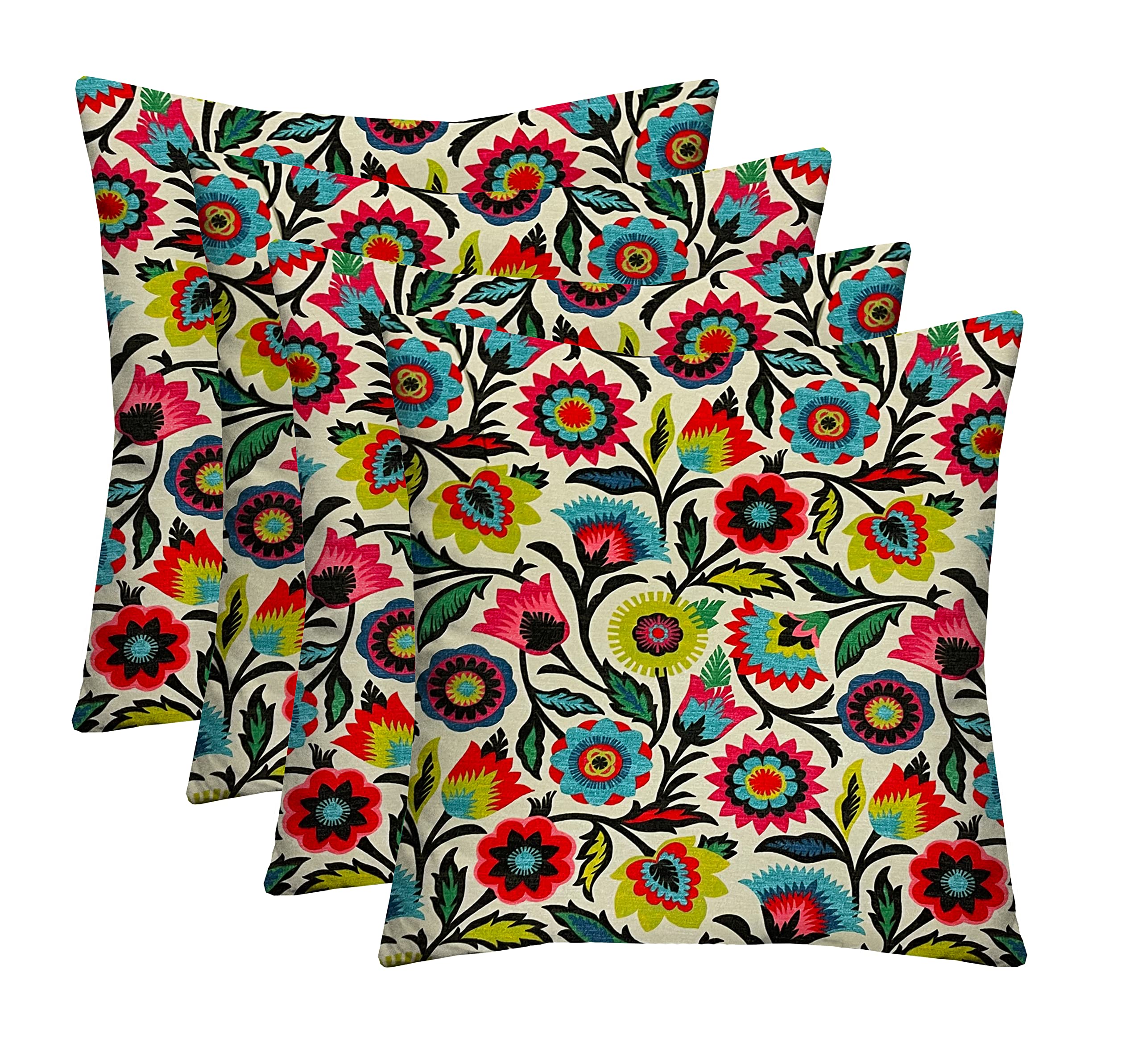 RSH Décor Indoor Outdoor Set of 4 Decorative Throw Pillows (24