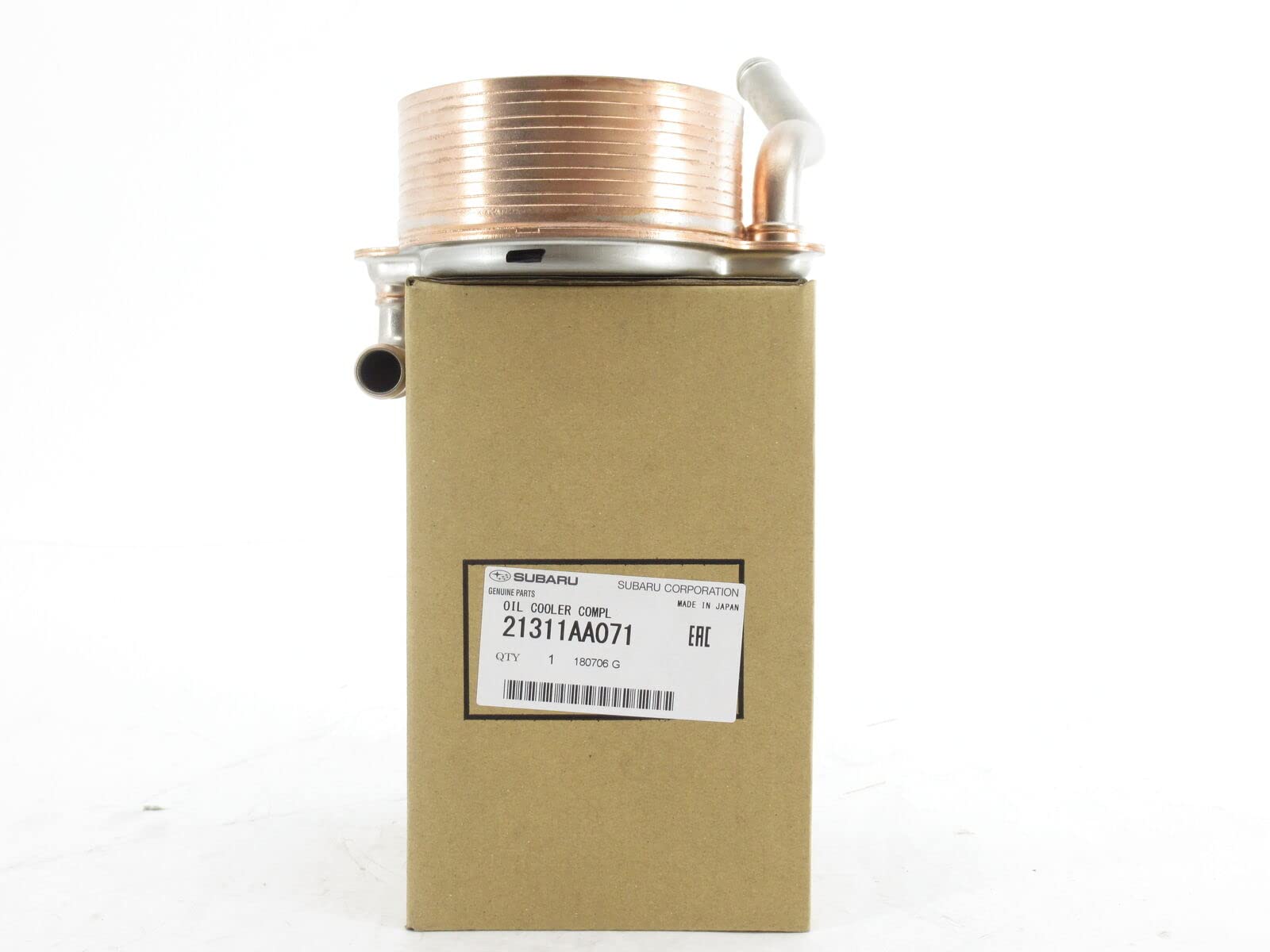 Subaru 21311AA071 Oil Cooler Replacement Part - Compatible with Subaru Models - High Performance Engine Cooling System - Perfect for Off-Roading, Daily Commuting & Extreme Weather Conditions