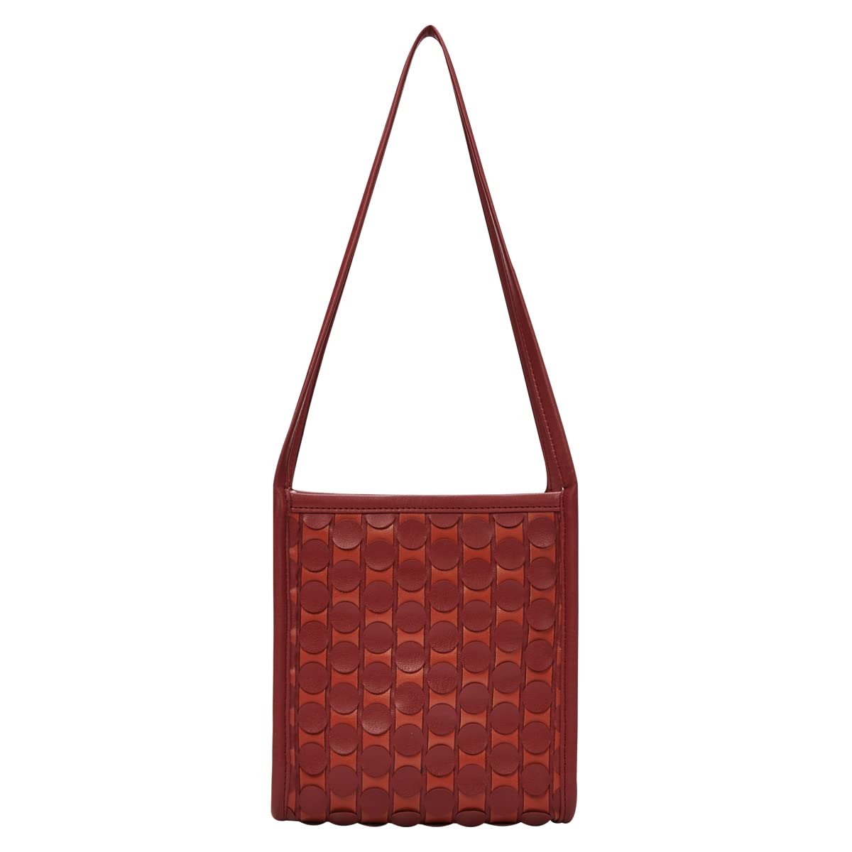 KWANI 0917 Handmade Woven Tote Bag for Women - Stylish Work & Office Shoulder Bag - Perfect for Business, Commuting & Shopping