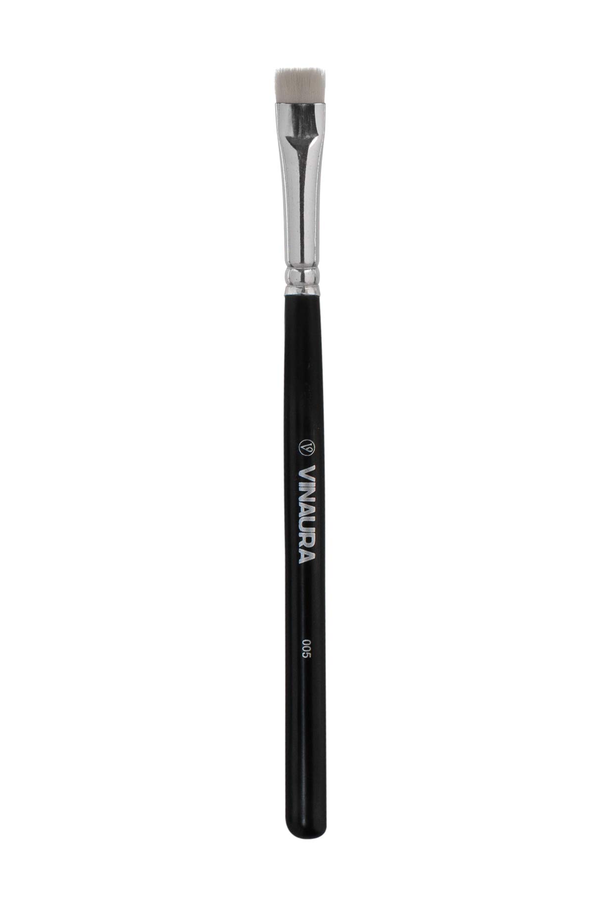 VINAURA Pro Flat Undereye Makeup Brush - Precision Eye Definer & Straight Liner Brush for Flawless Under Eye Concealer Application | Perfect for Smokey Eyes, Cut Crease & Professional Makeup Artist Kit