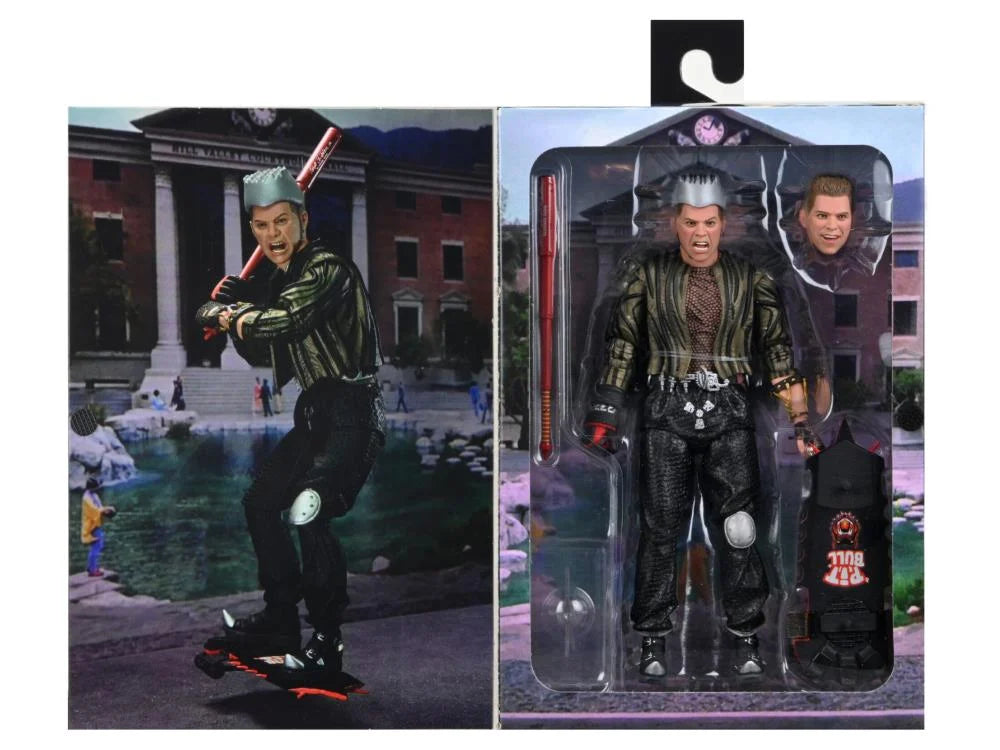 Back to the Future Part 2 Ultimate Griff Action Figure - Collectible Movie Toy for Fans, Perfect for Display & Play - Great Gift for Sci-Fi Enthusiasts & Collectors