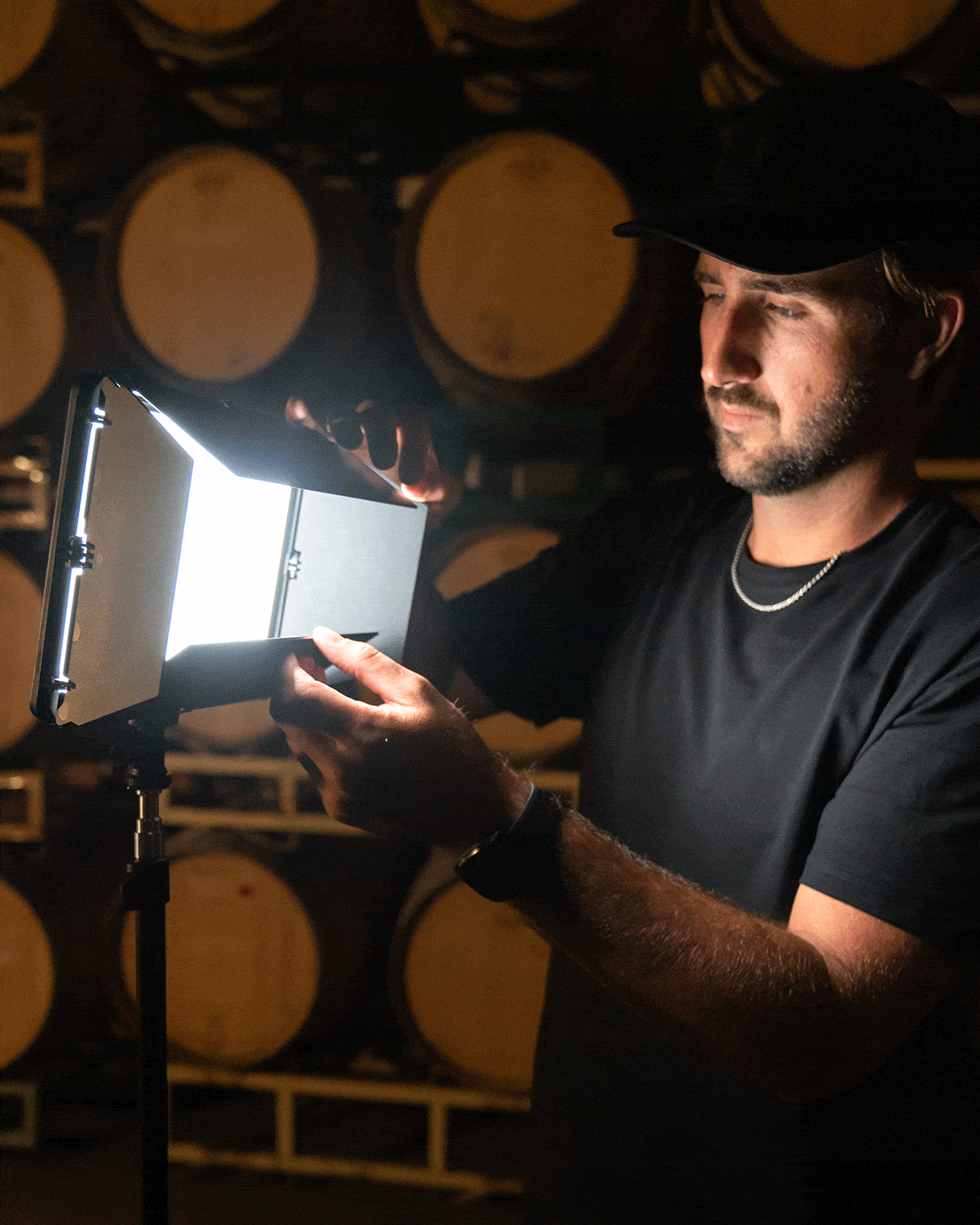 Lume Cube Studio Panel 3 Point Lighting Kit - Professional Edge-Lit LED Panel Lights with Adjustable Stands for Photography, Videography & YouTube Content Creation