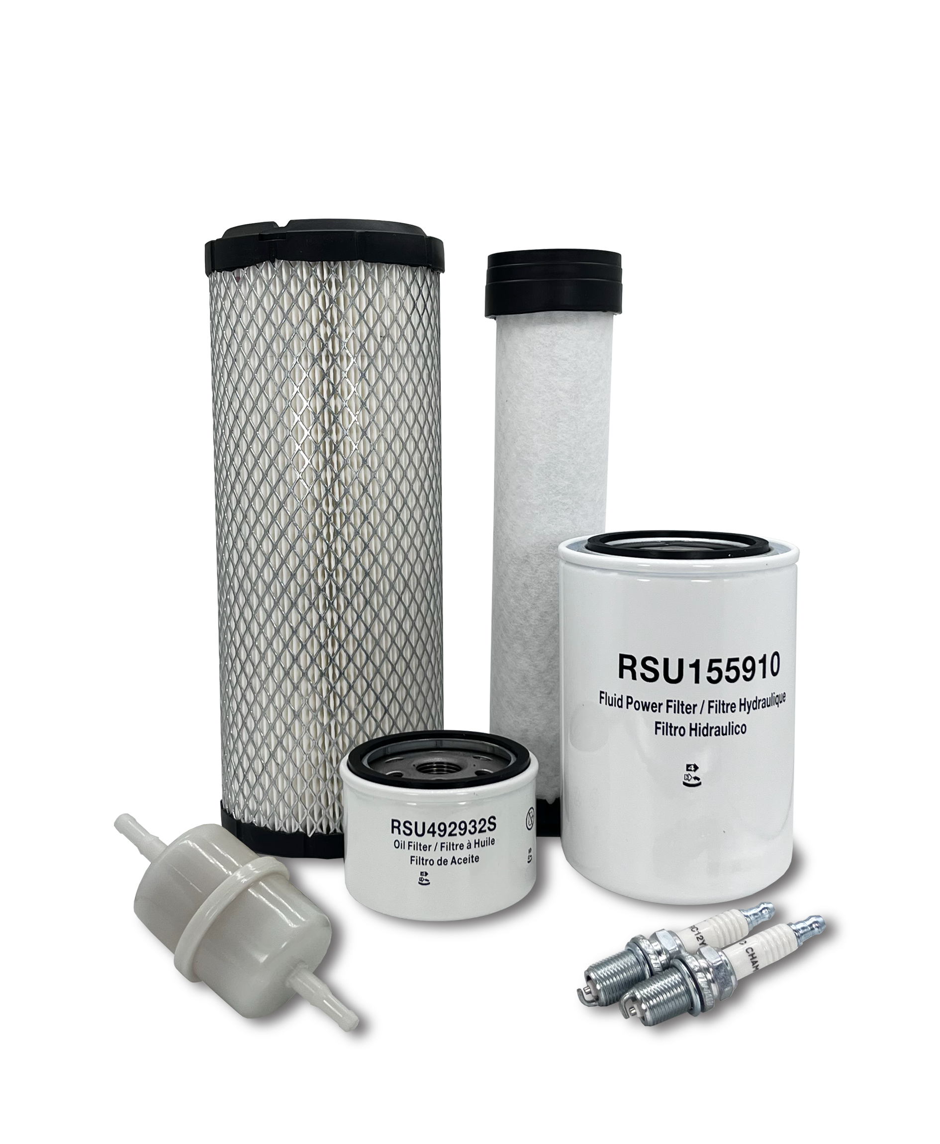 HERO® Maintenance Filter Kit for Scag STTII 72V 40BV EFI Turf Tiger II Zero-Turn Mower - Air Oil Fuel Filters Replacement Parts for Lawn Care & Landscaping