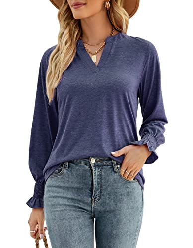 Long Sleeve-navy Blue