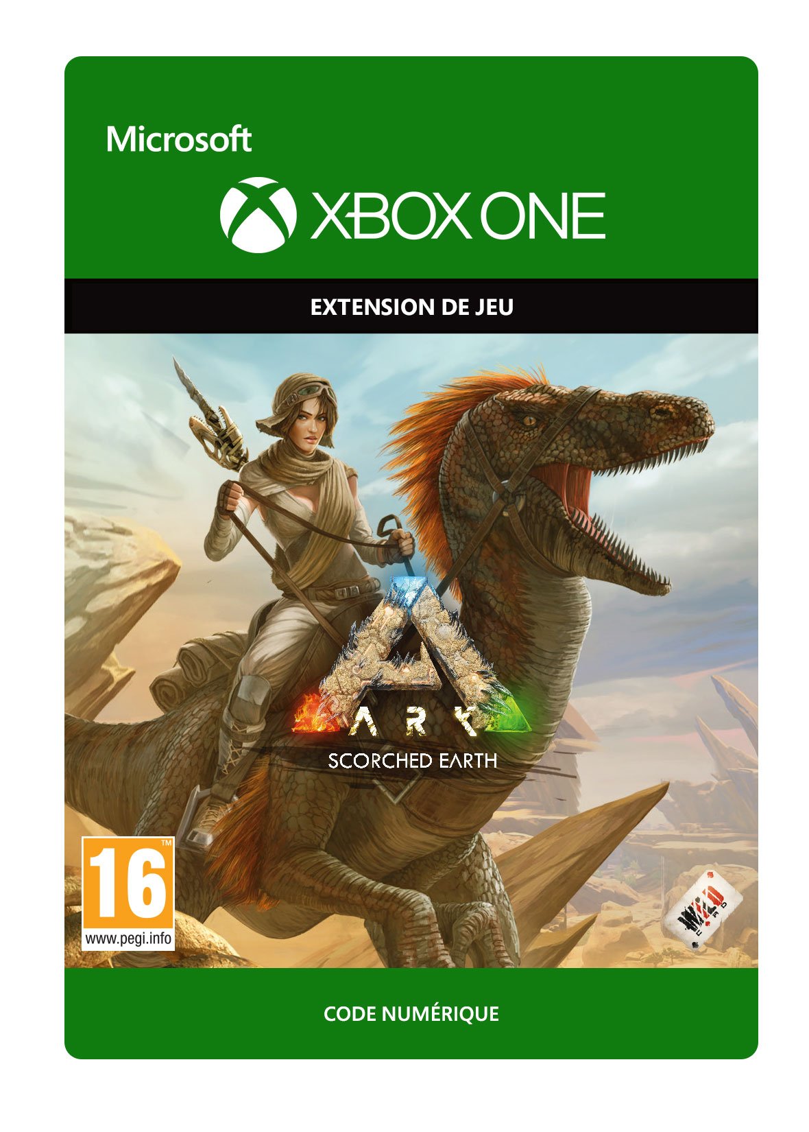ARK: Scorched Earth DLC - Xbox One Digital Download Code | Survival Adventure Expansion for Desert Biomes & New Creatures | Perfect for Multiplayer Gaming & Exploration Enthusiasts