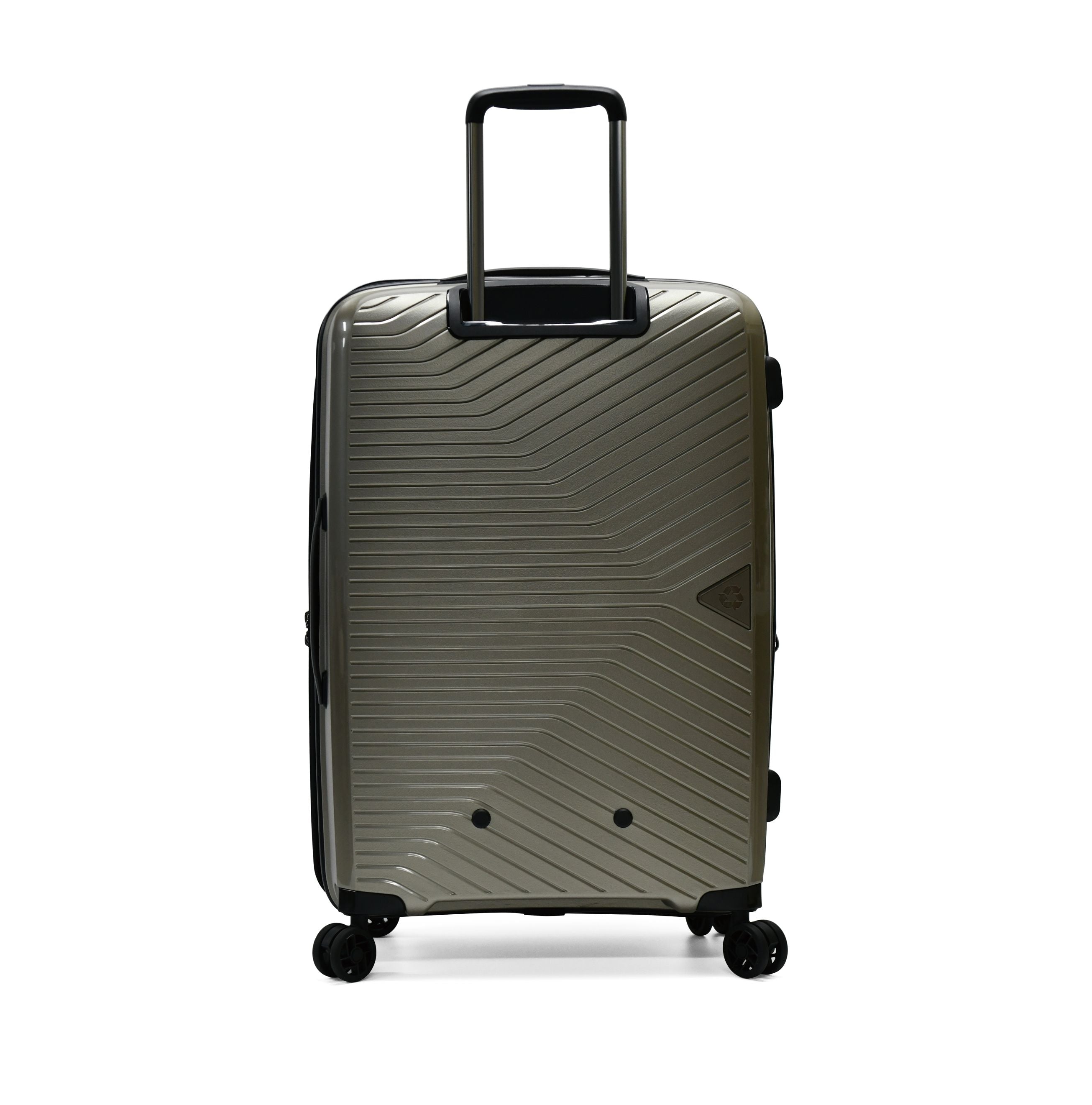 Tosca Space X 25in Medium Dual Opening Suitcase in Champagne - Perfect for Travel, Business Trips & Weekend Getaways