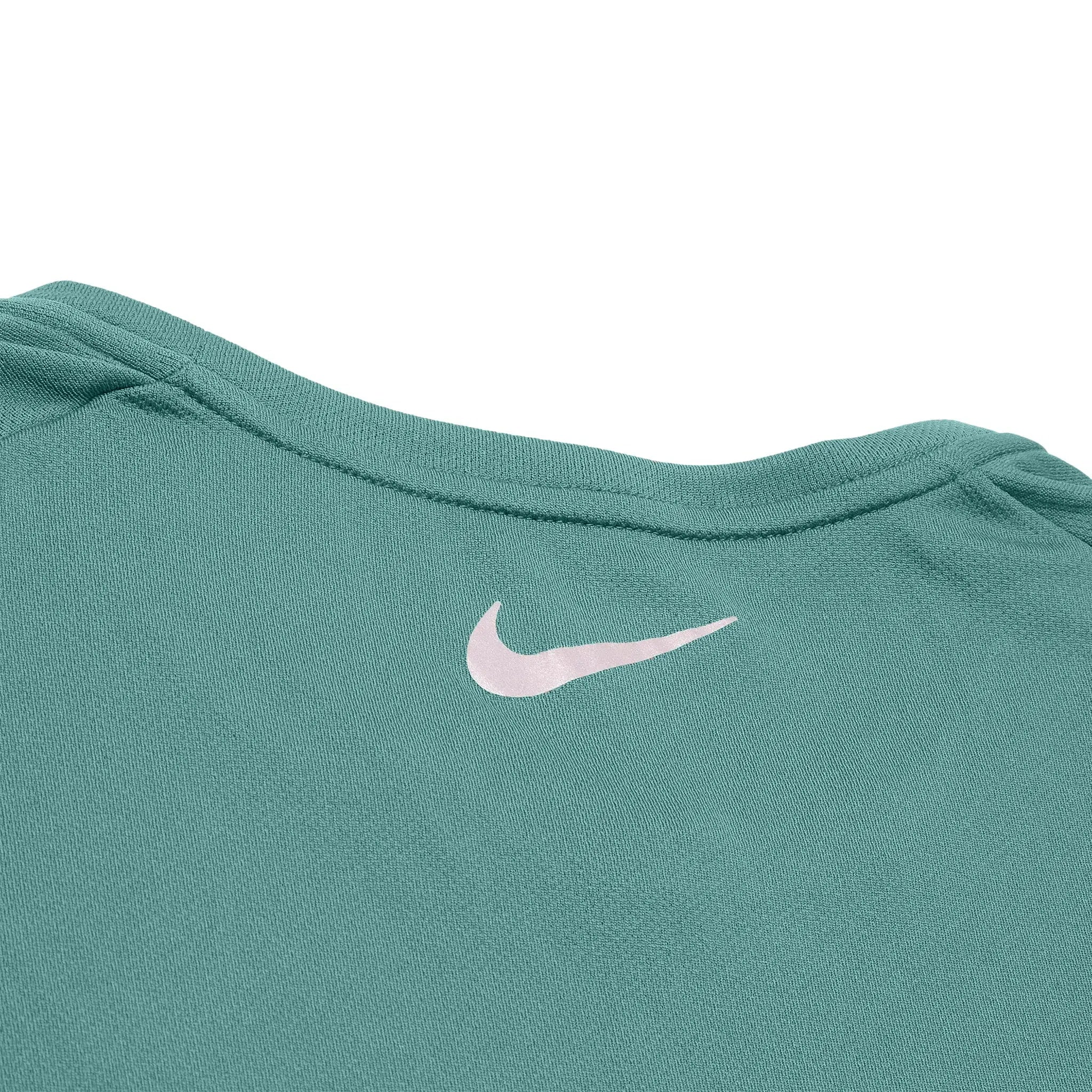 Nike Flash Miler Running T-Shirt & Shorts Set in Cyan Green - Lightweight Breathable Workout Clothes for Men - Perfect for Jogging, Gym Training and Outdoor Sports