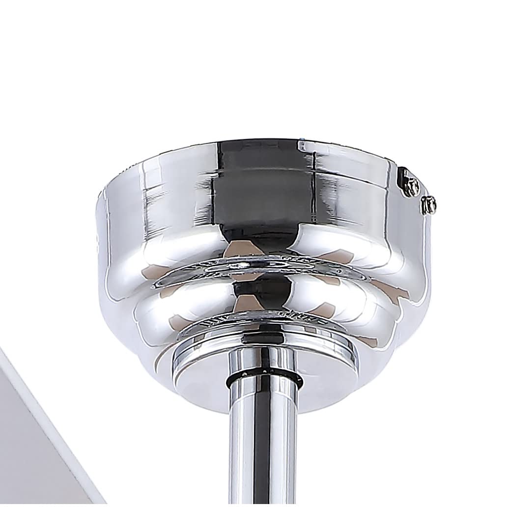 JONATHAN Y JYL9610B Mandy Glam Classic Crystal Dome Shade LED Ceiling Fan with Remote Control - 52 Inch 3-Light Modern Chandelier Fan for Bedroom, Living Room, Dining Room - Chrome Finish - Perfect for Home Decor & Air Circulation