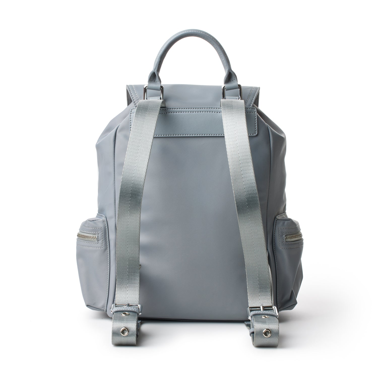Durable Nylon Backpack for Men & Women - Lightweight Gray Travel Backpack for School, Work, Hiking & Outdoor Adventures