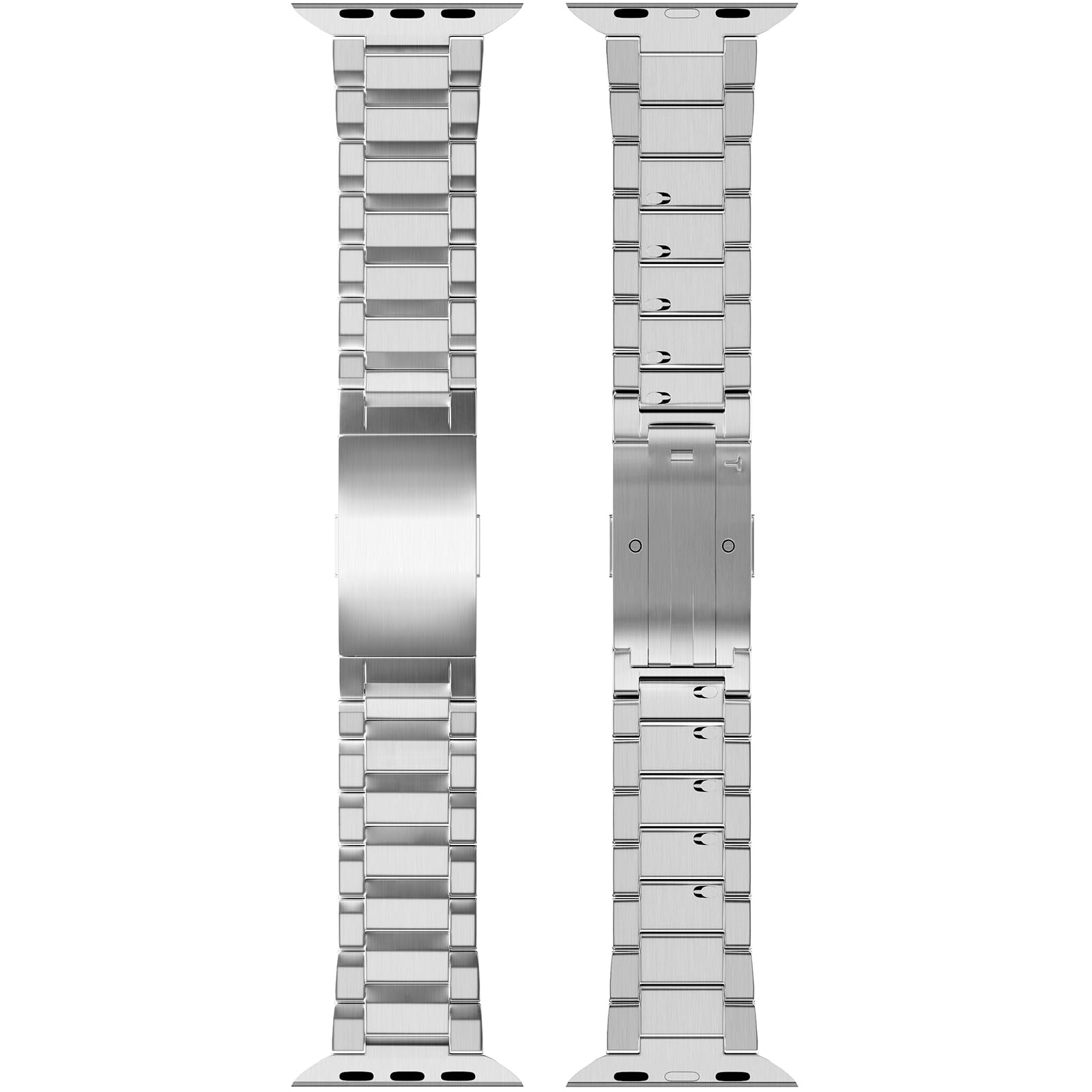 LDFAS Titanium Metal Band for Apple Watch Ultra 2 49mm & Series 10 46mm - Scratch Resistant Strap for Men - Compatible with Apple Watch 9/8 45mm - Perfect for Workouts, Outdoor Adventures & Everyday Wear