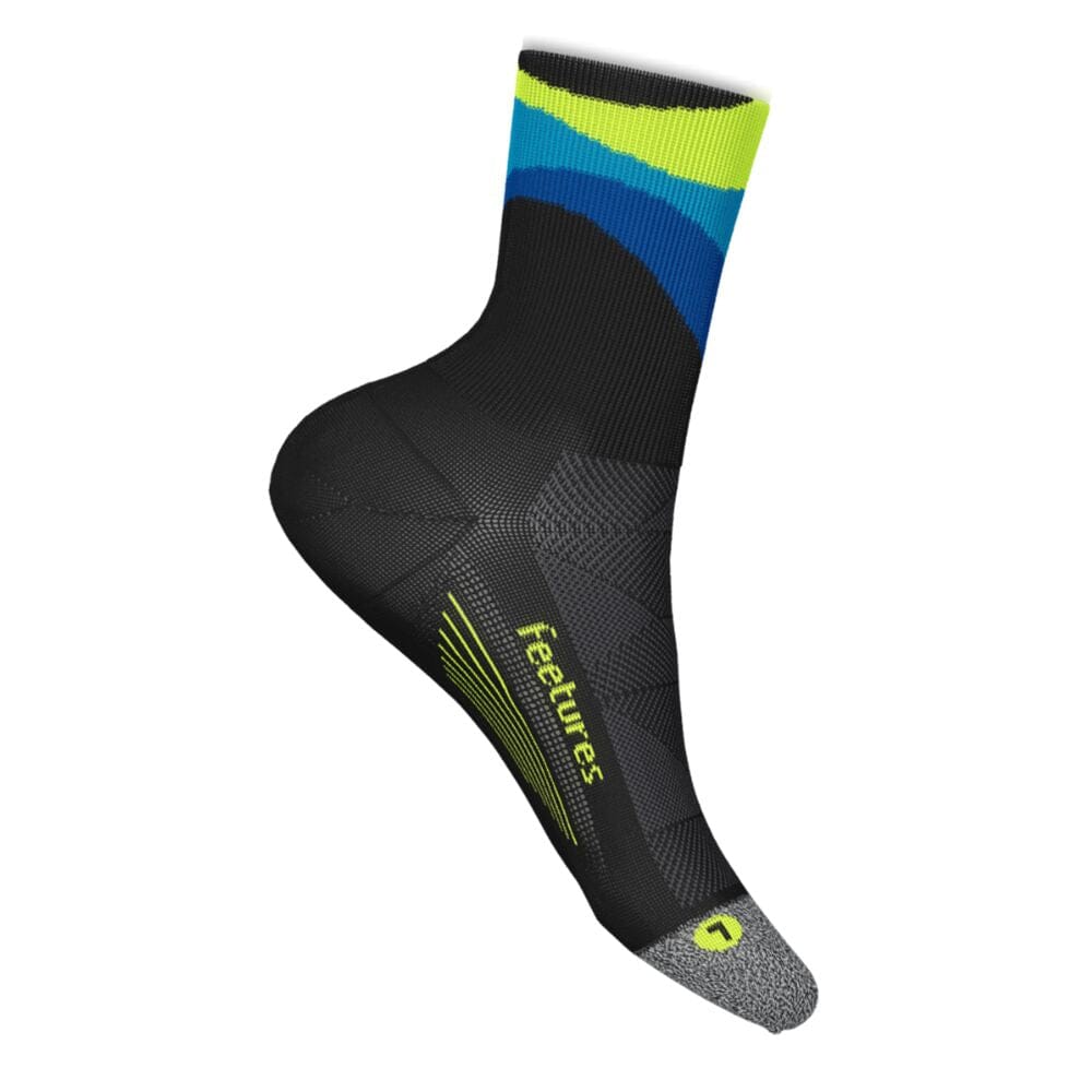 Feetures Elite Ultralight Cushion Mini Crew Socks - Running & Hiking Performance Socks for Men & Women - Perfect for Athletic Training, Gym Workouts & Outdoor Adventures