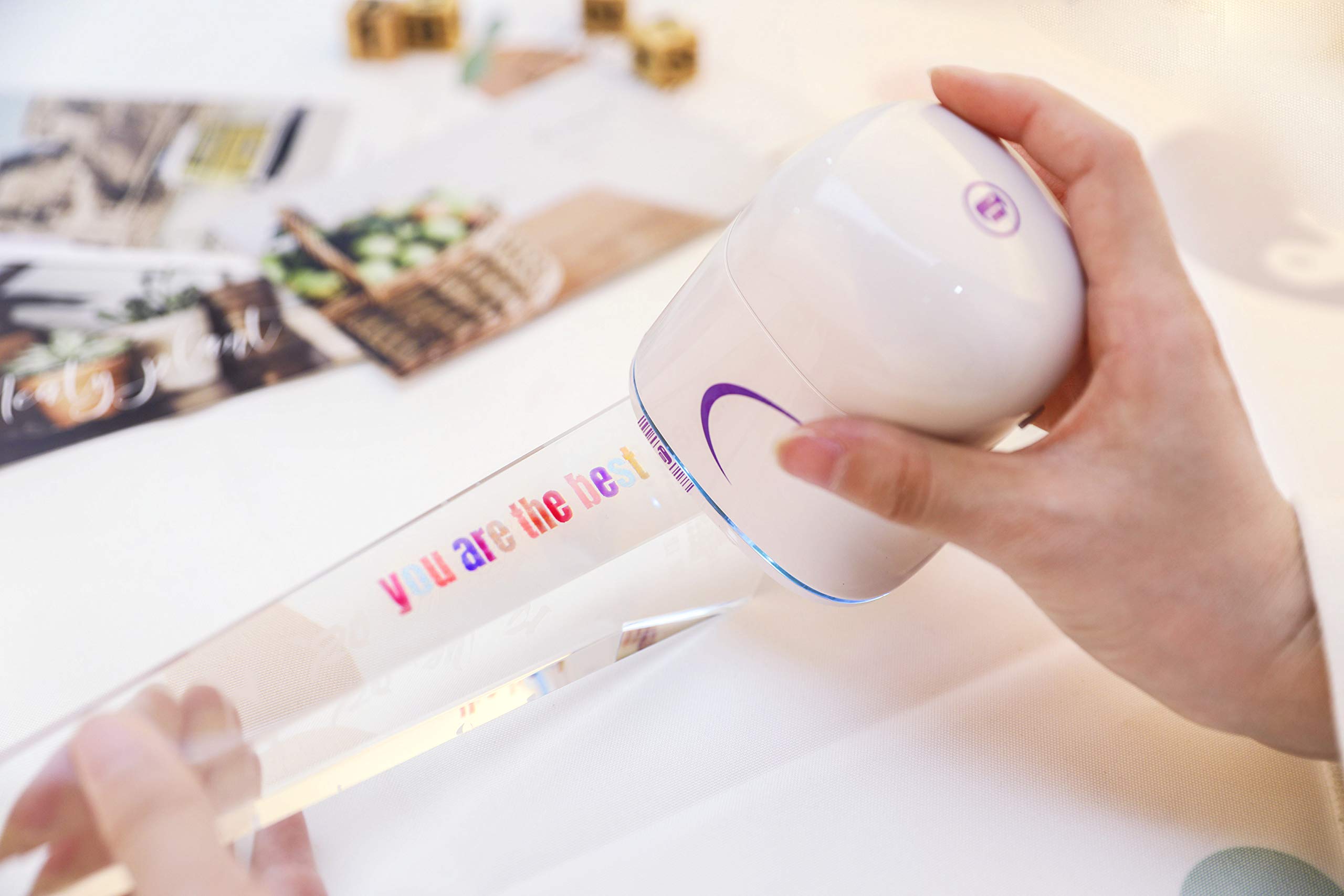 PEKOKO K1 Mini Handheld Inkjet Printer - Portable Label Maker for Paper, Wood, Fabric & More | Print Custom Text, Barcodes, QR Codes, Logos, Dates & Stickers | Perfect for Home, Office & Small Business Labeling Needs
