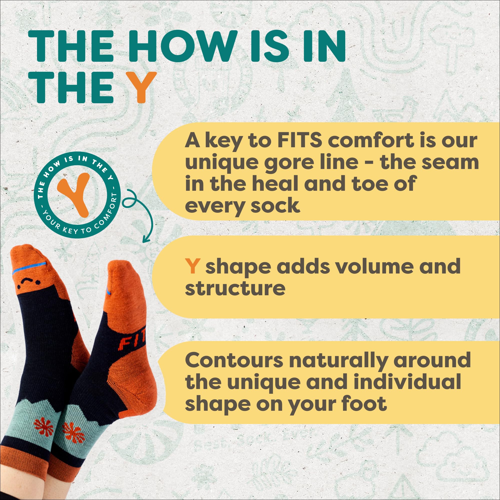FITS Light Runner Low Cut Merino Wool Socks for Men & Women - Breathable Athletic Socks for Running, Hiking & Daily Wear - Lightweight Comfort for All-Day Wear
