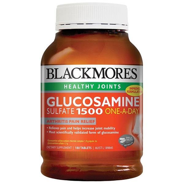 Blackmores Glucosamine Sulfate 1500mg - One-A-Day Joint Support Supplement for Arthritis & Mobility - Supports Healthy Cartilage & Joint Function - Ideal for Active Adults & Seniors