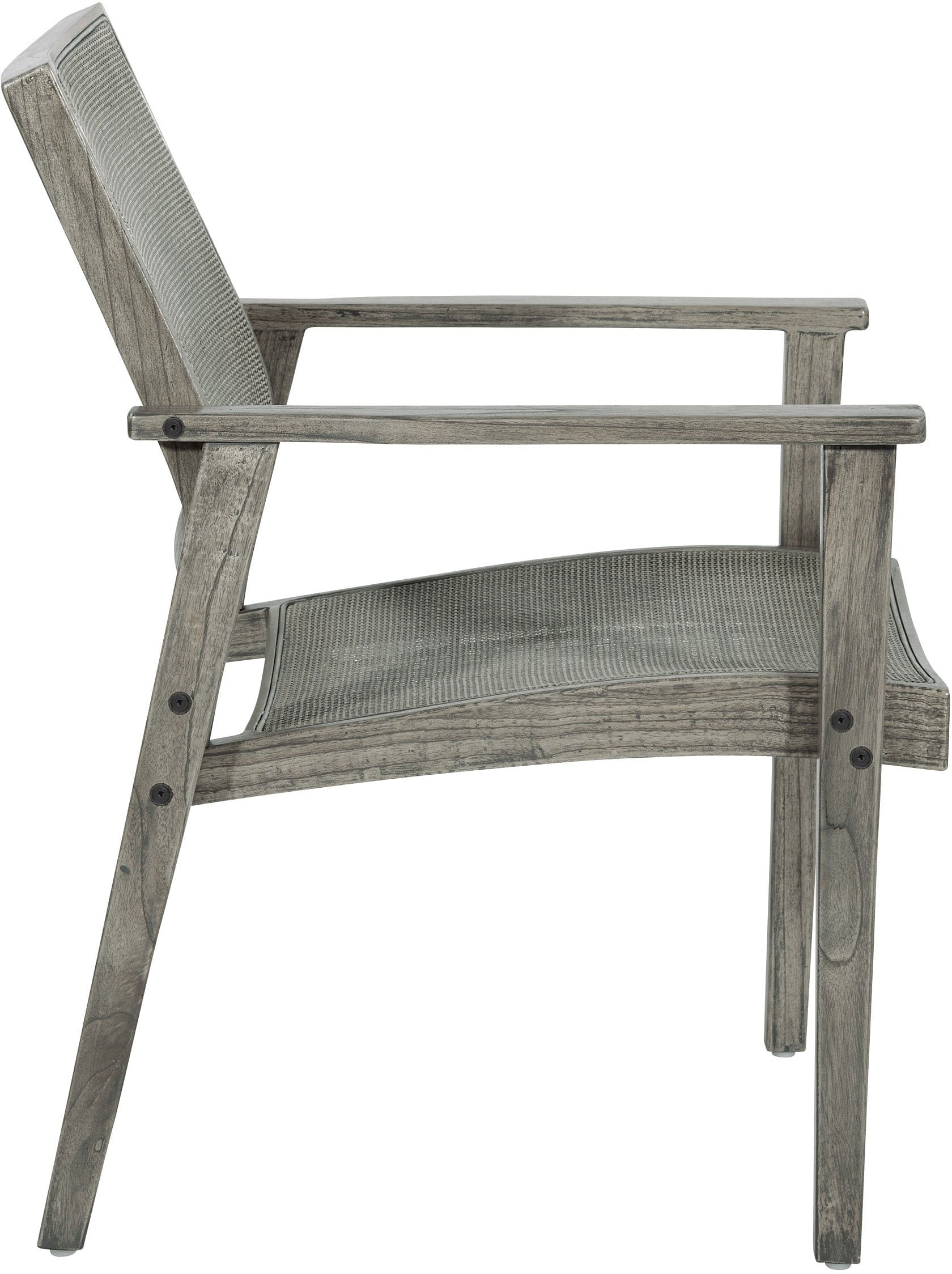 Office Star Lavine Cane Armchair - Modern Woven Rattan Dining Chair with Comfortable Cushion, Perfect for Dining Room, Kitchen, or Office Workspace