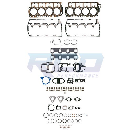 Fel Pro 6.7L Power Stroke Head Gasket Set (2011-2014) - High Performance Diesel Engine Gasket Kit for Ford Trucks & Heavy Duty Vehicles