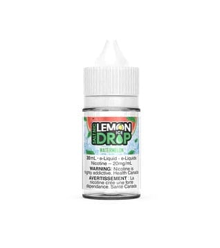 Watermelon Nic Salt E-Liquid - Lemon Drop ICE Salts 30mL for Vape Pods - Refreshing Summer Vape Flavor (Ontario)