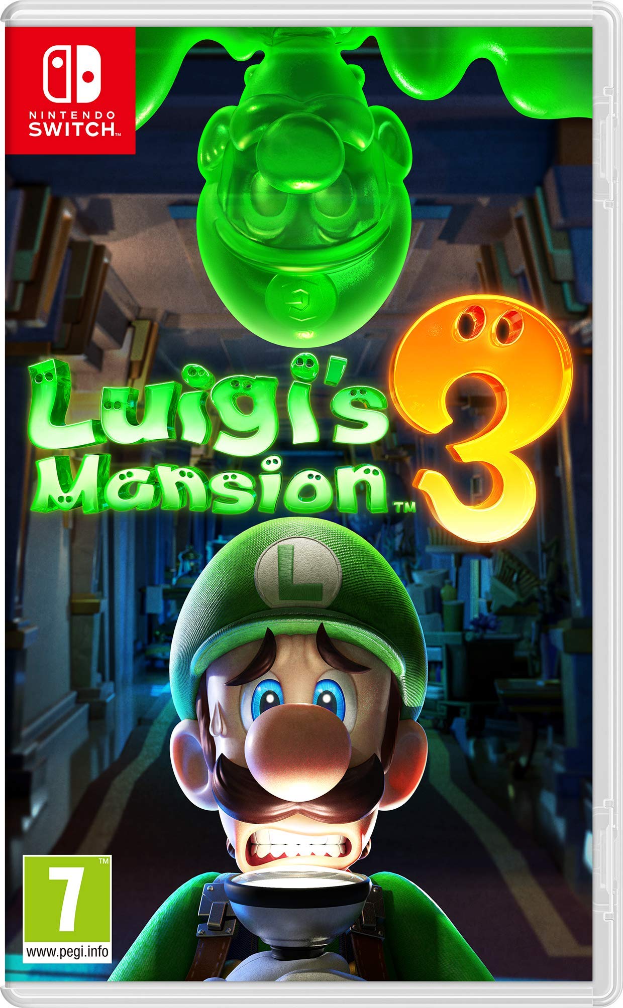 Nintendo Switch Lite Turquoise Console with Luigi's Mansion 3 Game - Portable Gaming System for Travel, Commuting & Home Entertainment