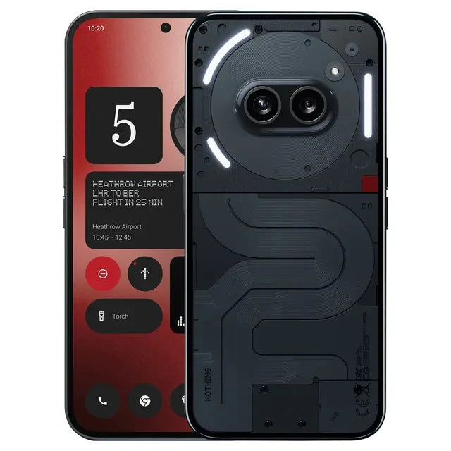 Open Box Nothing Phone (2a) - International Dual SIM Factory Unlocked 5G Smartphone - Perfect for Travelers & Global Business Use