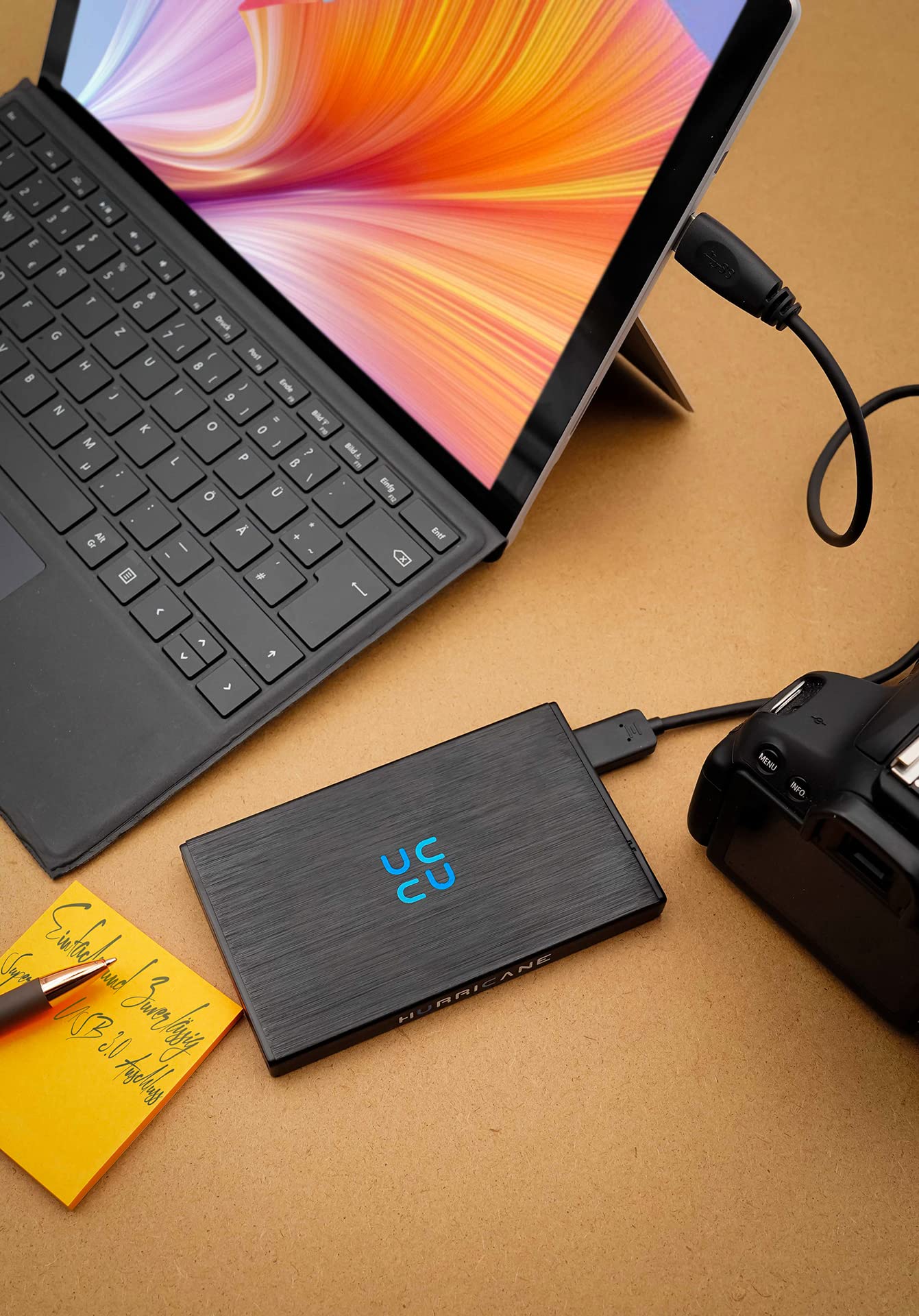 750GB Portable External Hard Drive USB 3.0 - 2.5 Inch Mobile Storage for PC, Laptop, PS4, PS5, Xbox - Compatible with Windows, Mac, Linux - Perfect for Photos, Videos, Gaming & Backup (Black)
