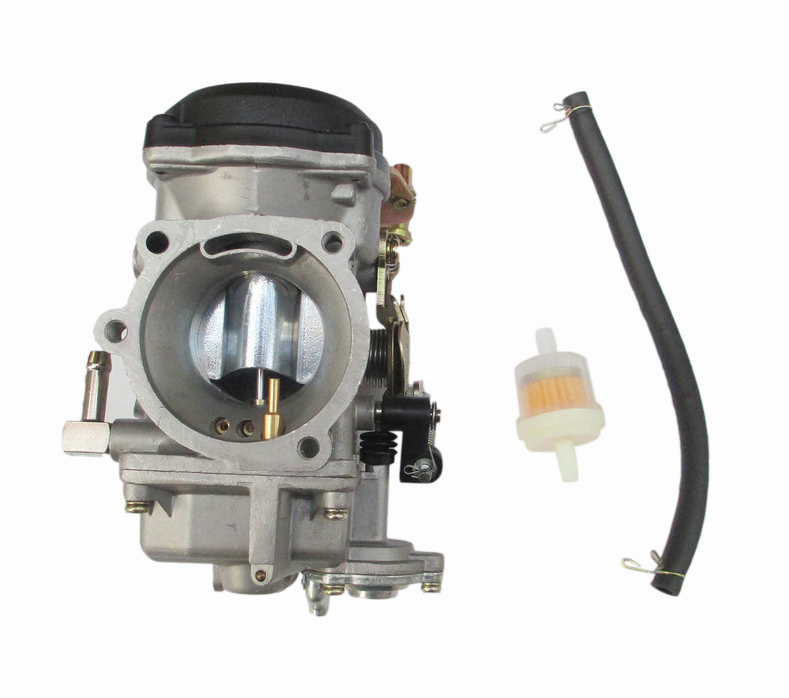 High-Performance 40mm CV Carburetor with Accelerator Pump for Harley-Davidson Models 27421-99C, 27490-04, 27465-04 - Compatible with Touring, Dyna & Softail Bikes - Ideal for Street Performance & Custom Builds