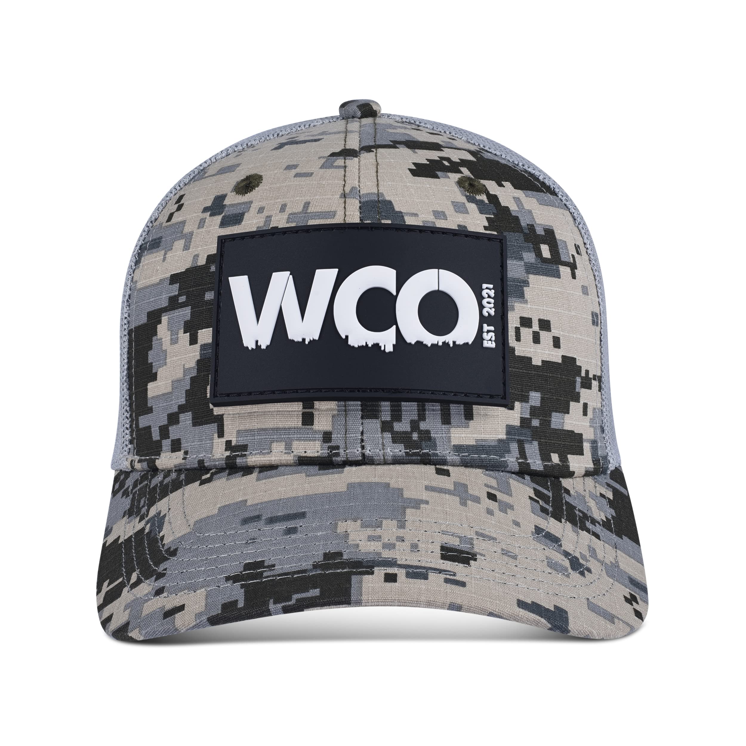 High Performance Fishing Trucker Hat for Men - Interchangeable Patches, Breathable Mesh Back, UV Protection - Perfect for Outdoor Fishing, Boating, and Summer Adventures