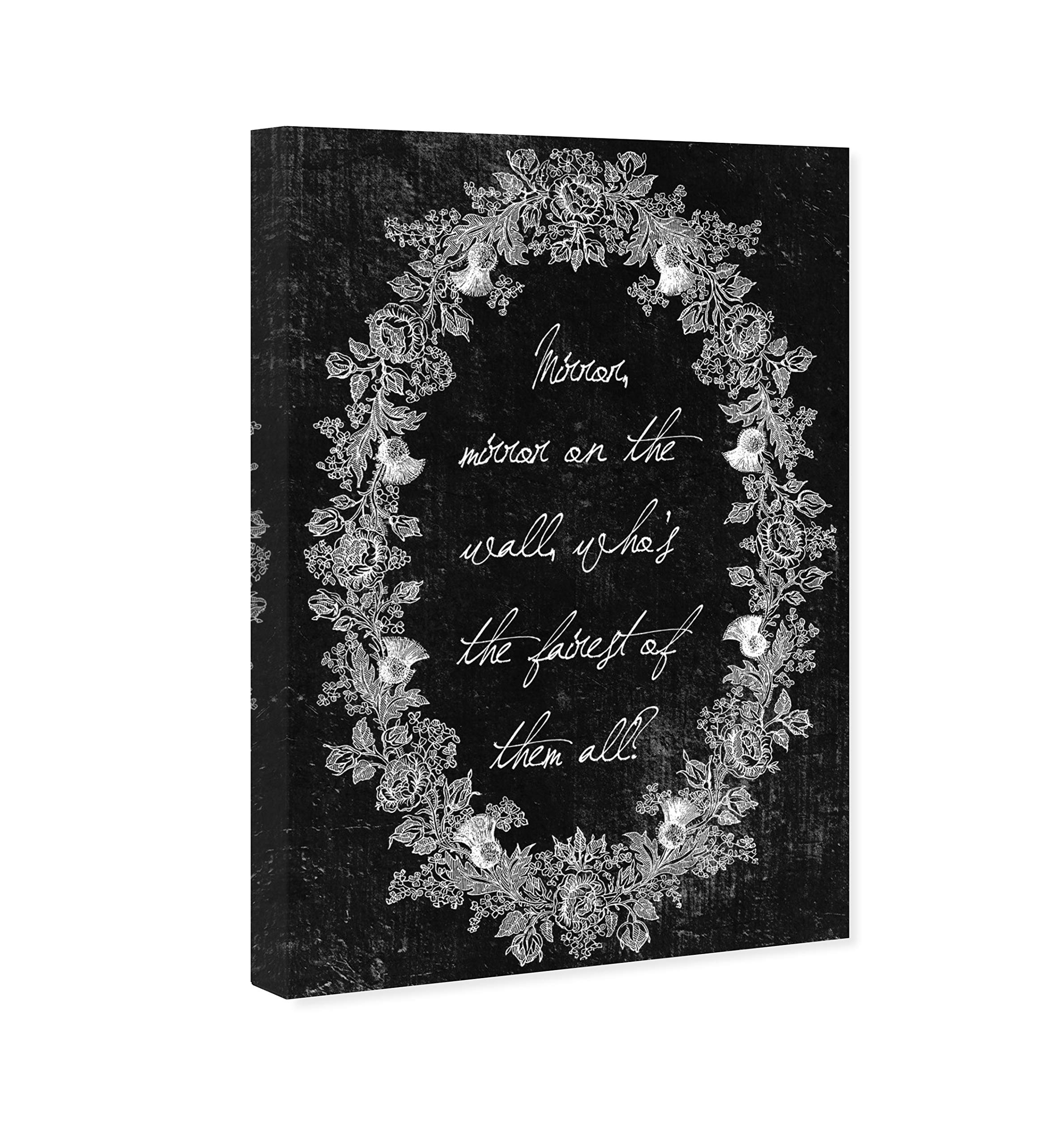 Oliver Gal Artist Co. 'Mirror Mirror' Fantasy Wall Art Canvas Prints - Perfect for Living Room, Bedroom & Office Decor