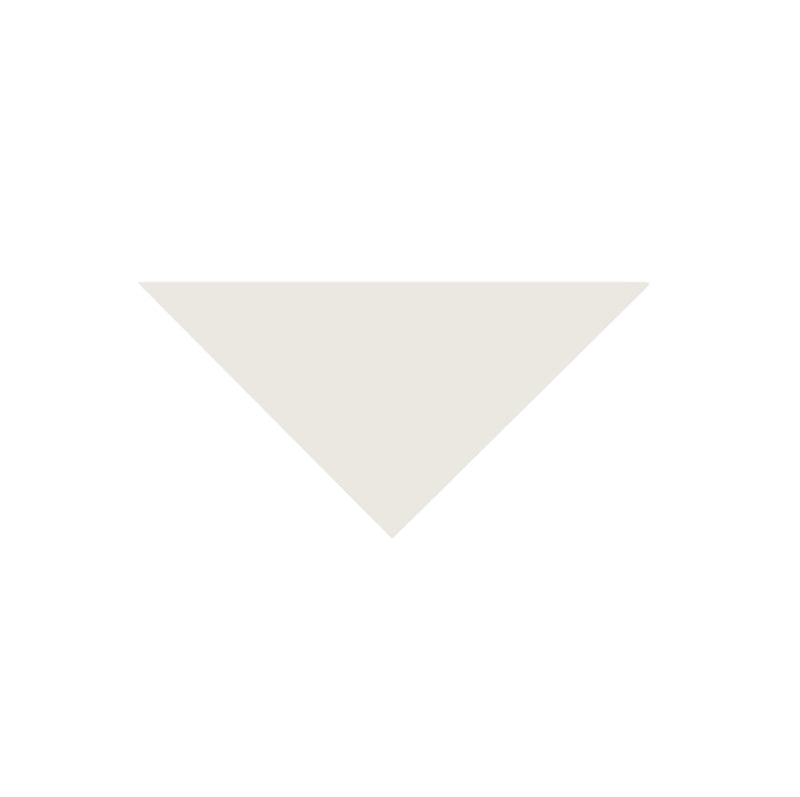 Klinker Triangel 7/7/10 cm White Winckelmans Granite Tile - Perfect for Kitchen Backsplash & Bathroom Flooring