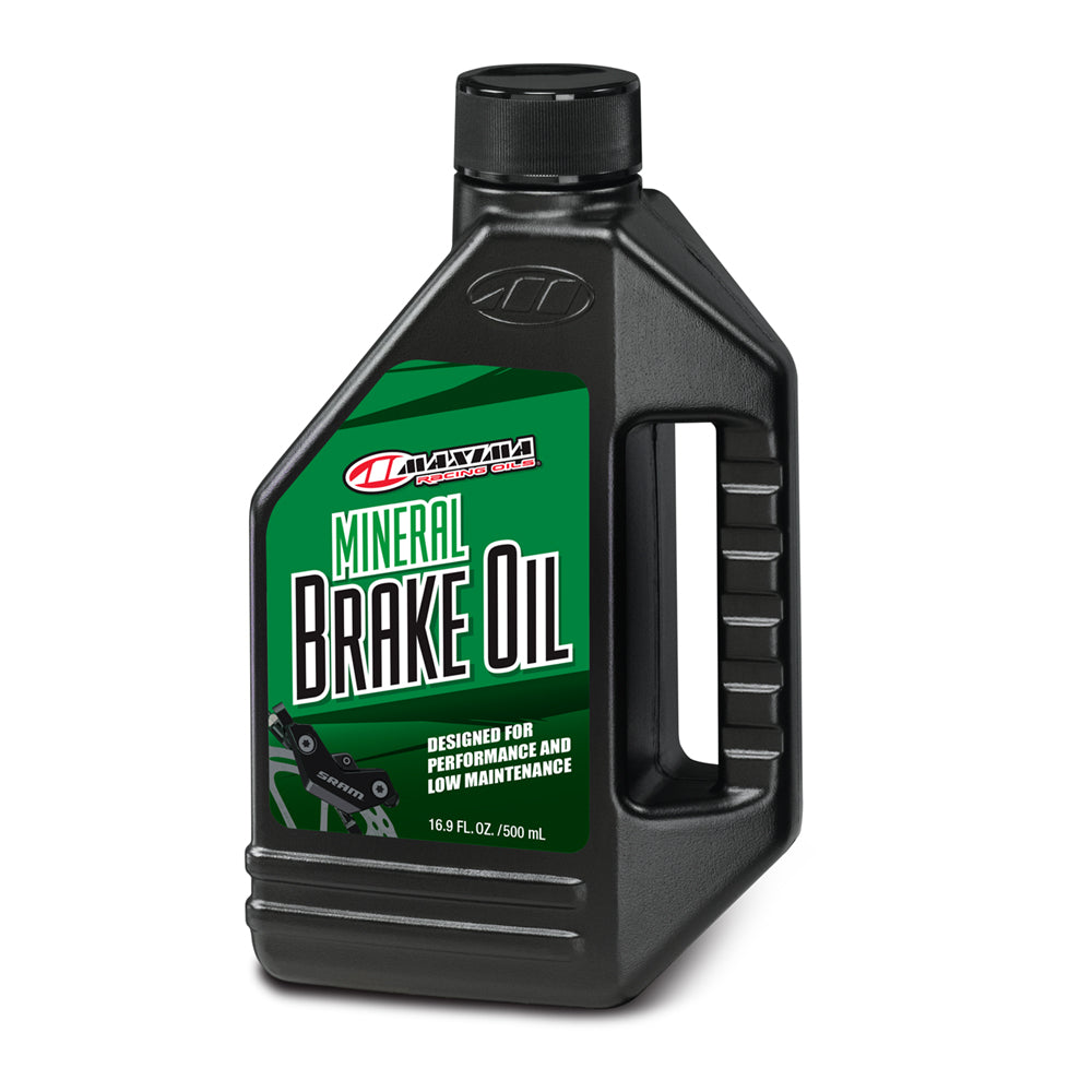 Maxima High-Performance Mineral Brake Fluid 500ml - DOT 3 & DOT 4 Compatible for Cars, Motorcycles & Trucks - Superior Heat Resistance & Corrosion Protection