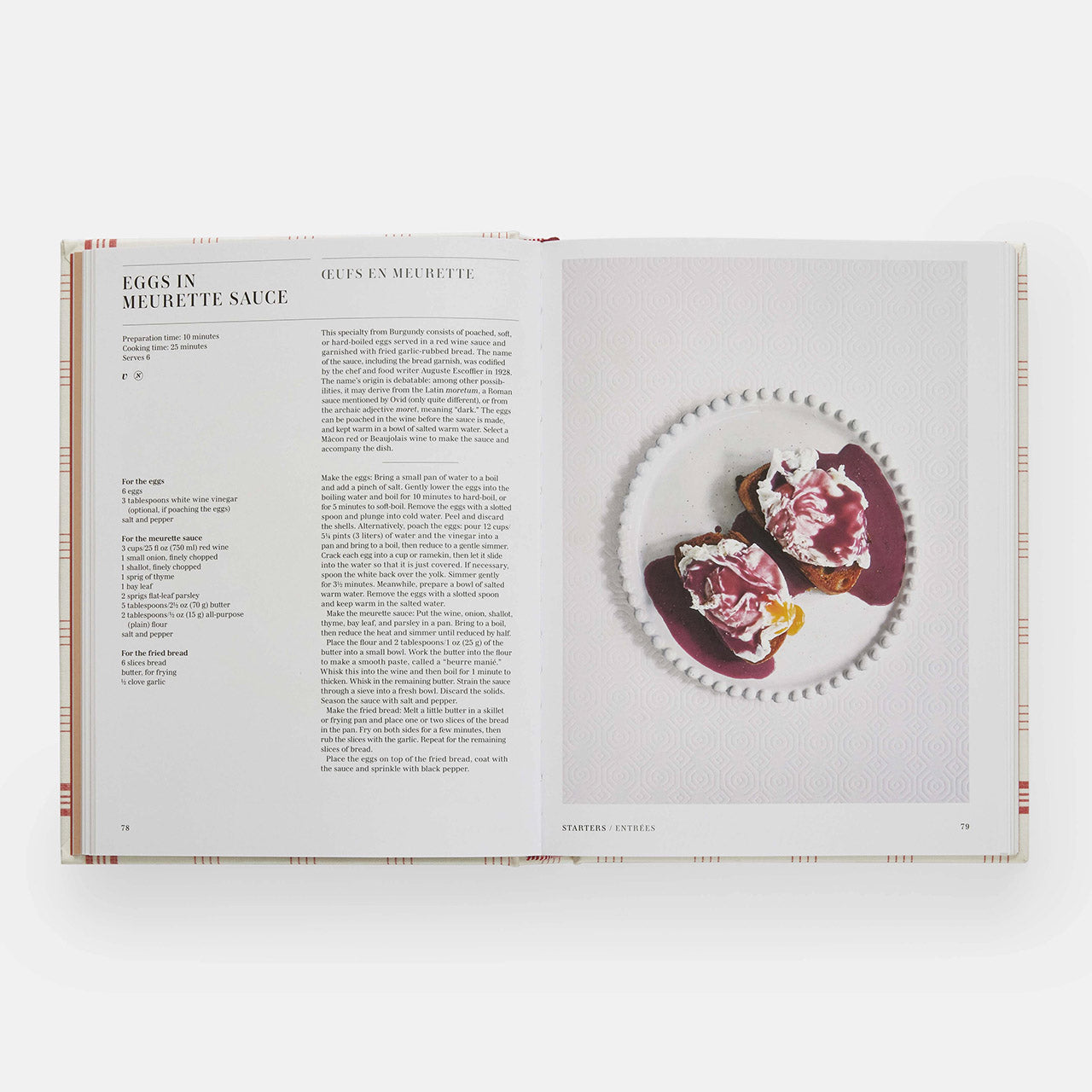 Authentic Classic French Recipes Cookbook | Easy Traditional French Cuisine Dishes for Home Cooking & Gourmet Dining